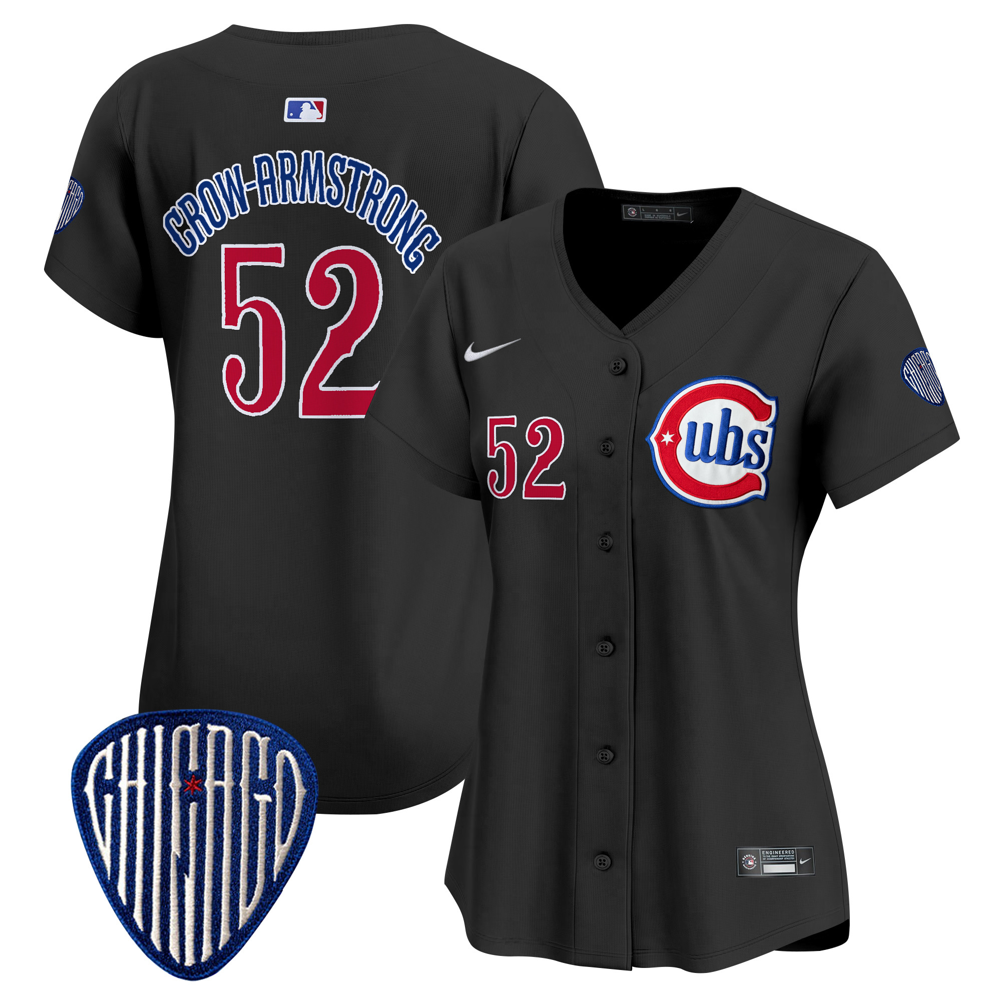 Women's Chicago Cubs Blue Alternate Vapor Premier Limited Jersey - All Stitched