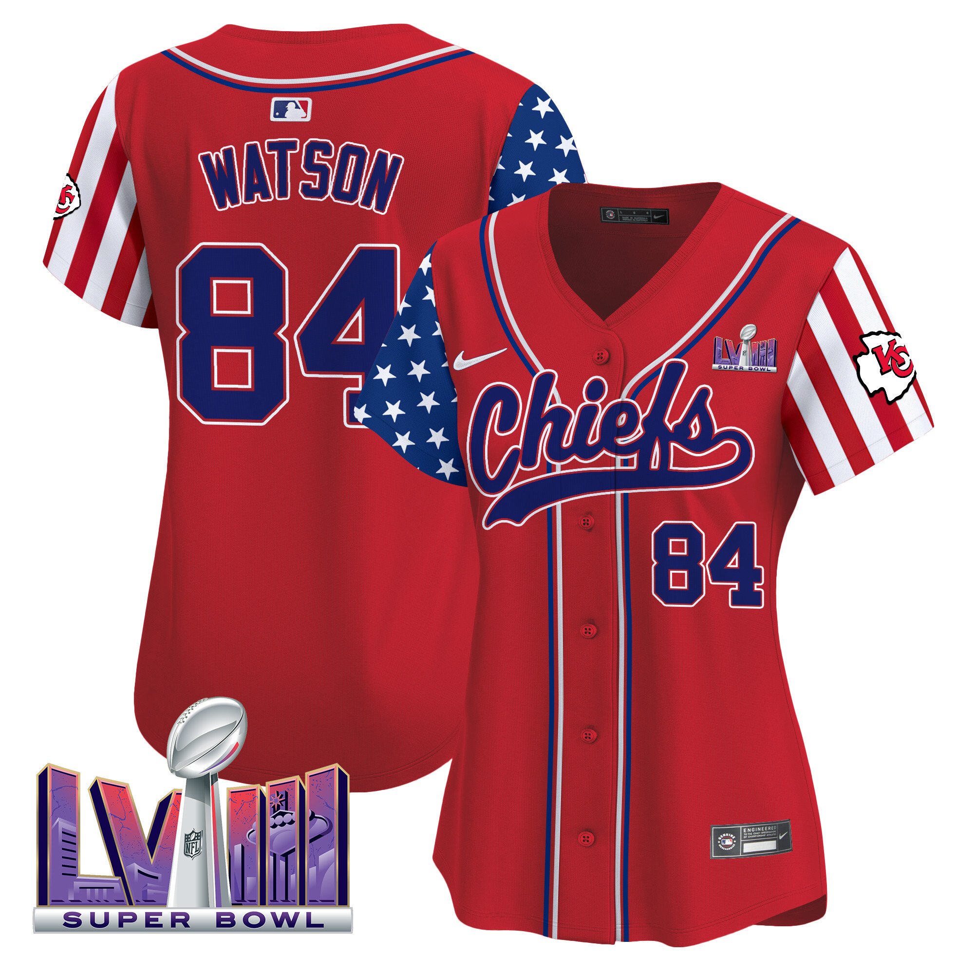 Women's Chiefs 2024 American Style Vapor Premier Limited Jersey - All Stitched