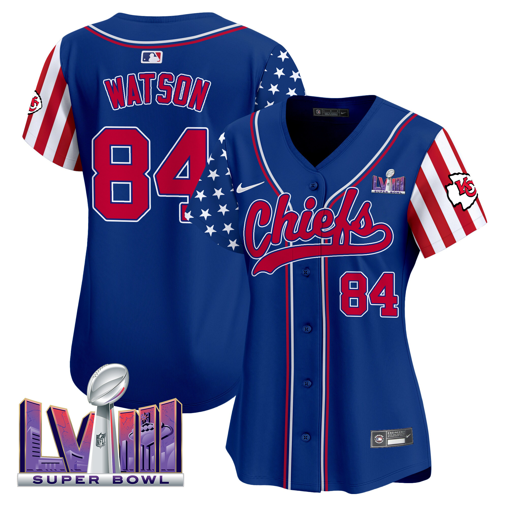 Women's Chiefs 2024 American Style Vapor Premier Limited Jersey - All Stitched