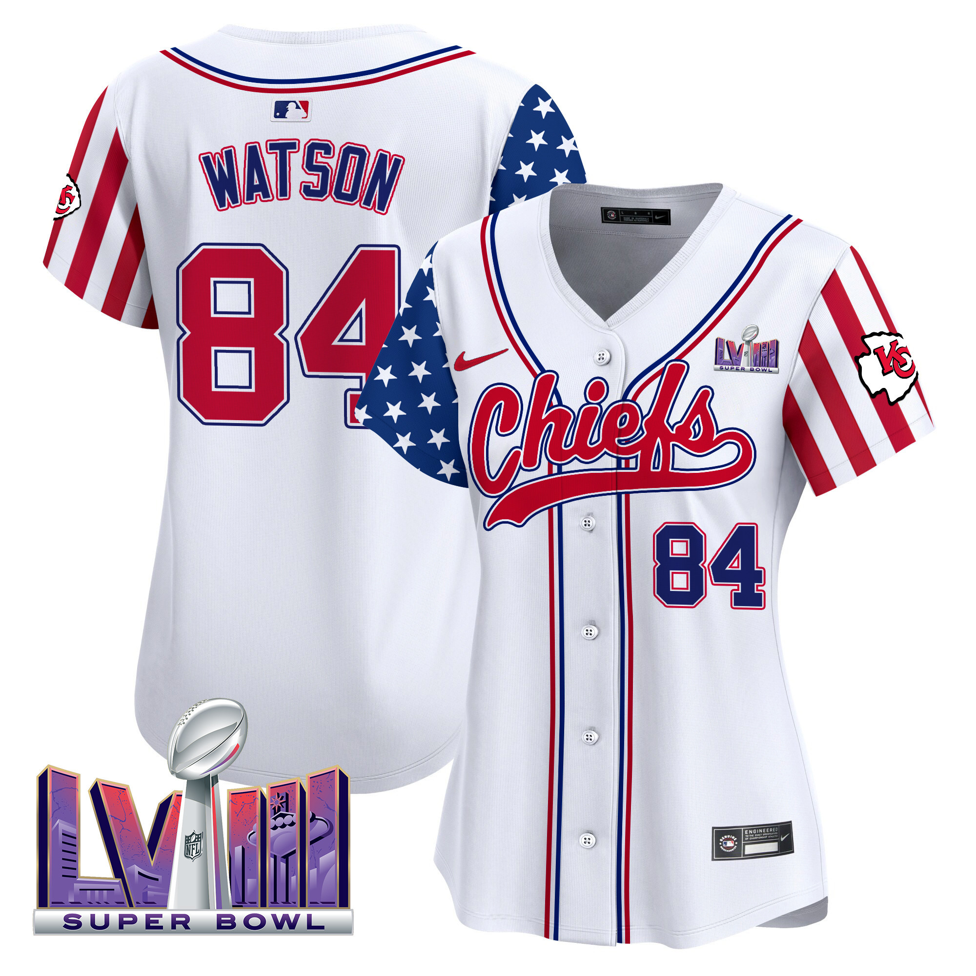 Women's Chiefs 2024 American Style Vapor Premier Limited Jersey - All Stitched