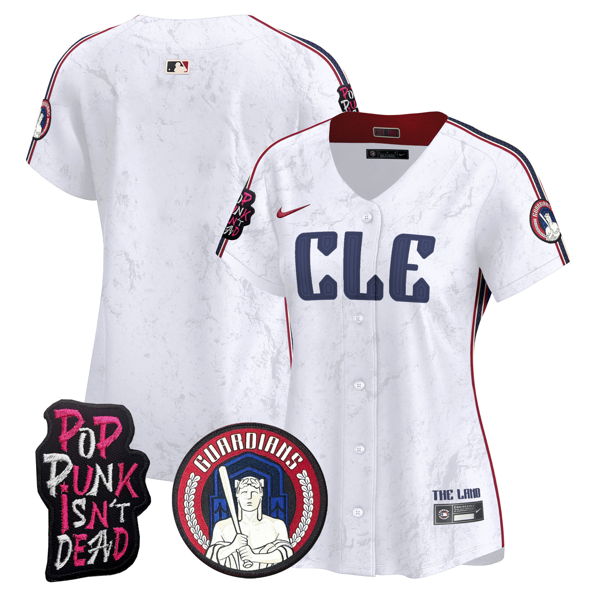 Women's Cleveland Guardians MGK Vapor Premier Limited Jersey - All Stitched