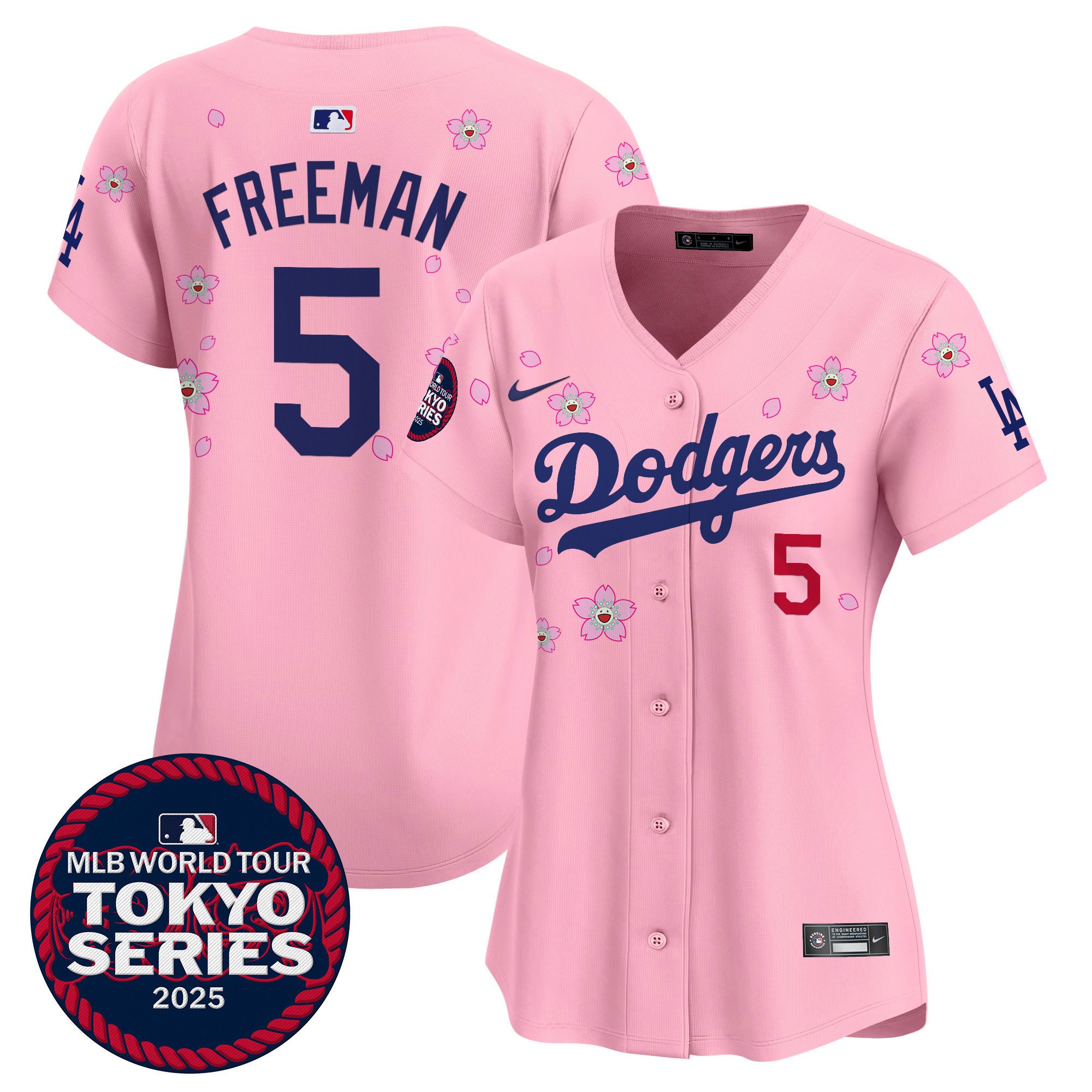 Women's Dodgers Tokyo Series 2025 Vapor Premier Limited Jersey - Stitched