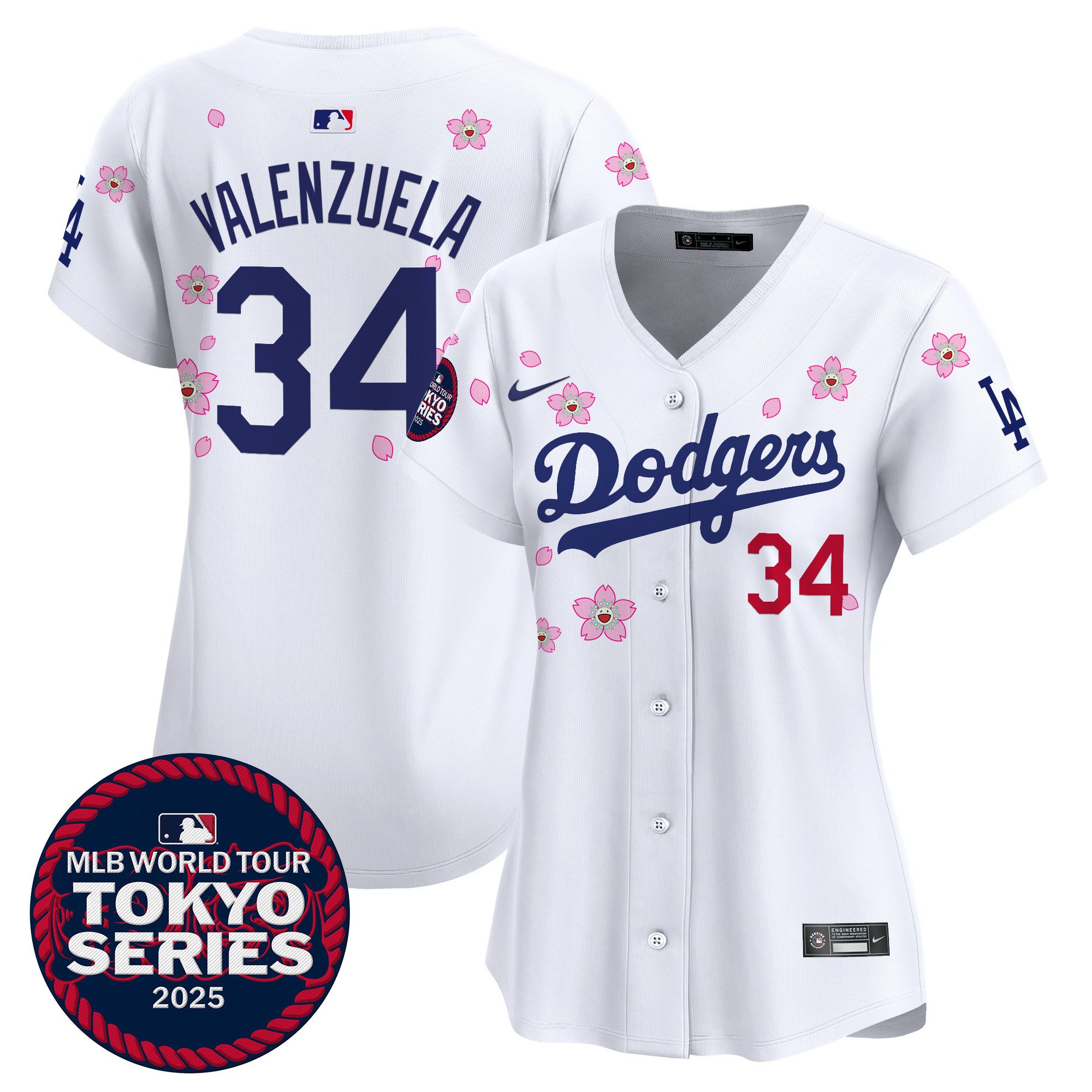 Women's Dodgers Tokyo Series 2025 Vapor Premier Limited Jersey - Stitched