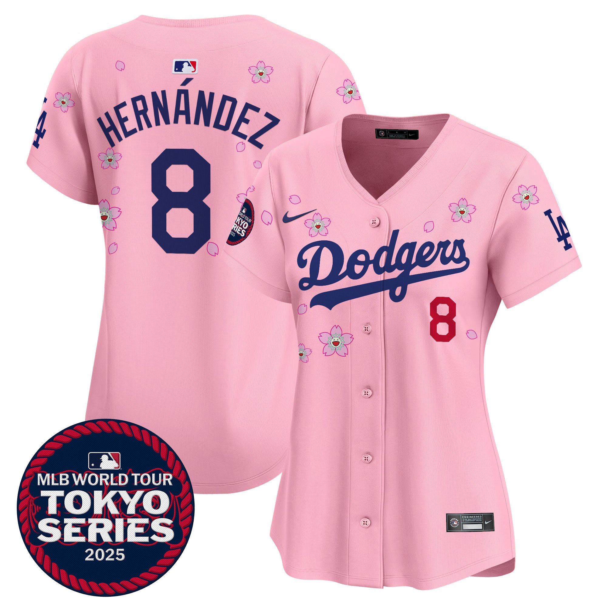 Women's Dodgers Tokyo Series 2025 Vapor Premier Limited Jersey - Stitched