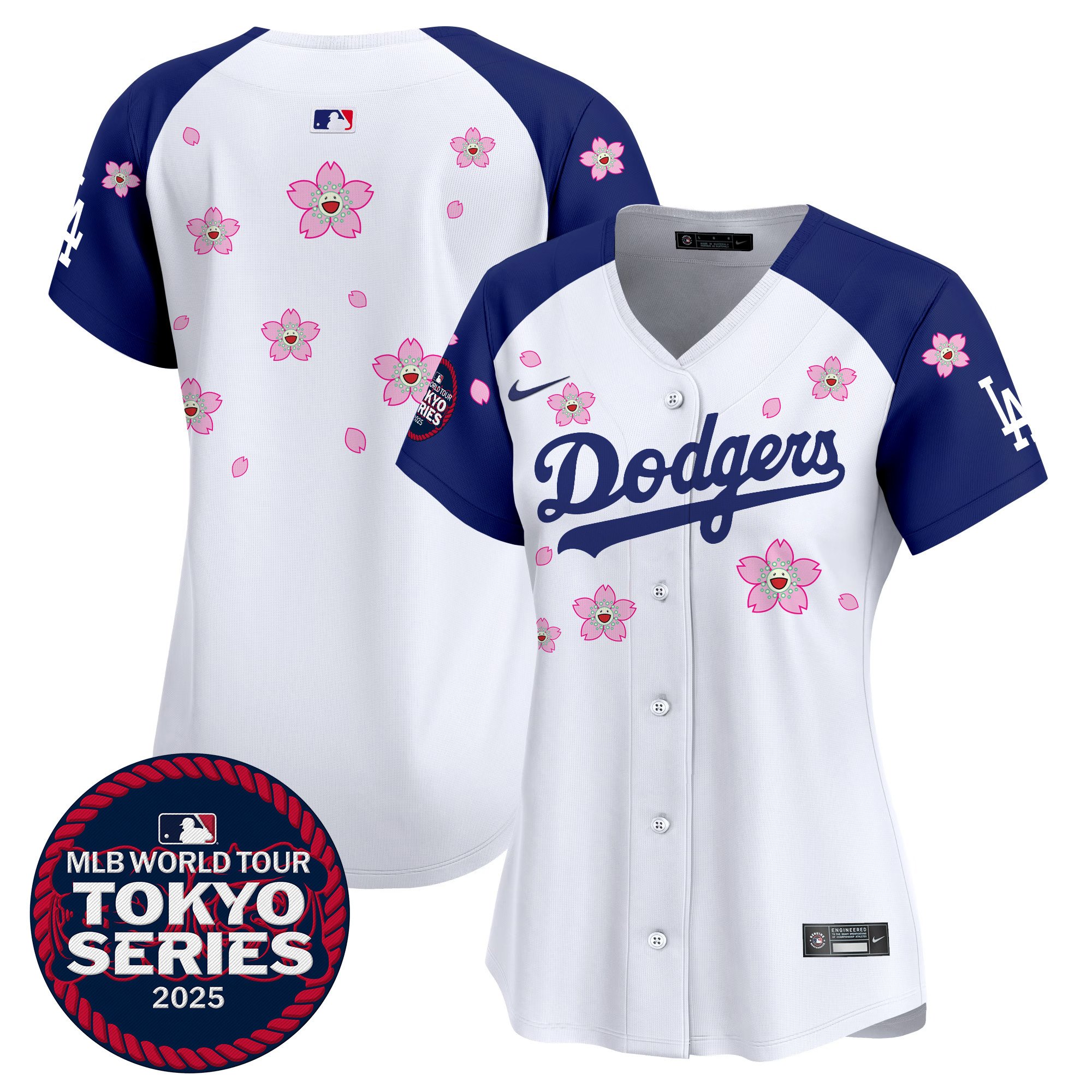 Women's Dodgers Tokyo Series 2025 Vapor Premier Limited Jersey - Stitched
