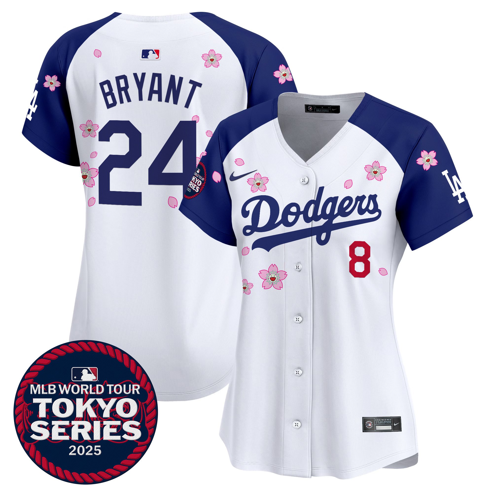 Women's Dodgers Tokyo Series 2025 Vapor Premier Limited Jersey - Stitched