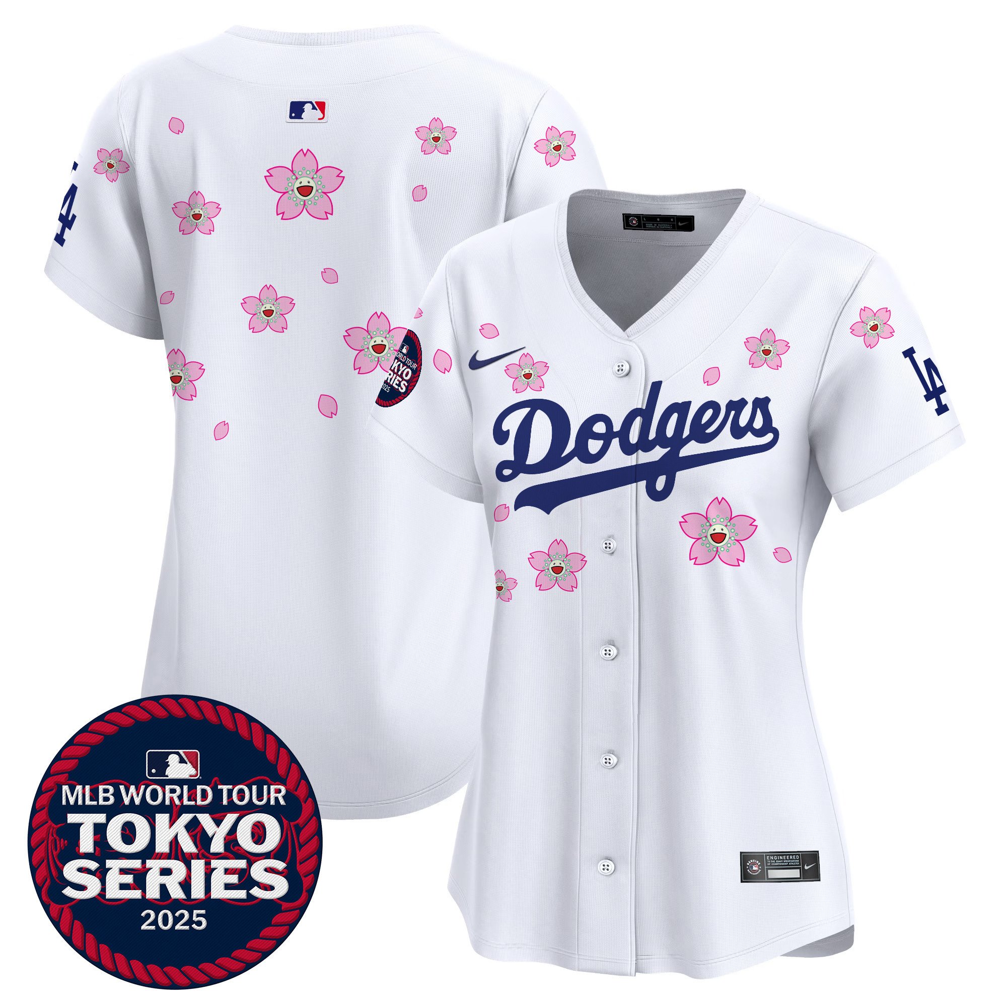 Women's Dodgers Tokyo Series 2025 Vapor Premier Limited Jersey - Stitched