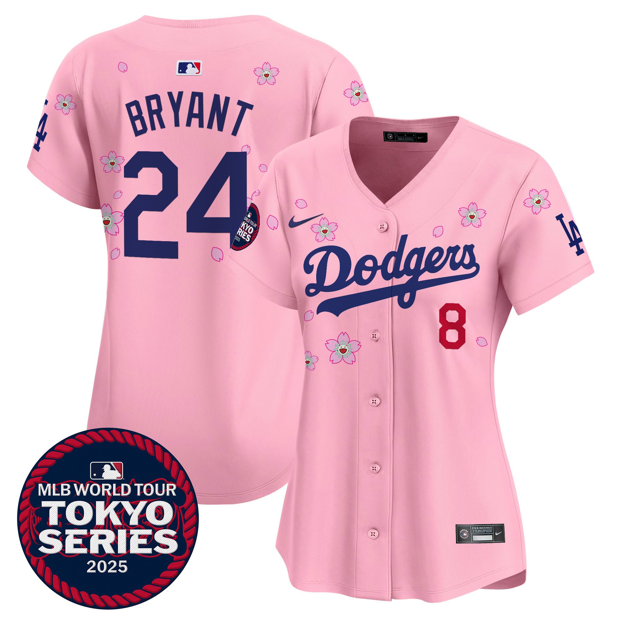 Women's Dodgers Tokyo Series 2025 Vapor Premier Limited Jersey - Stitched