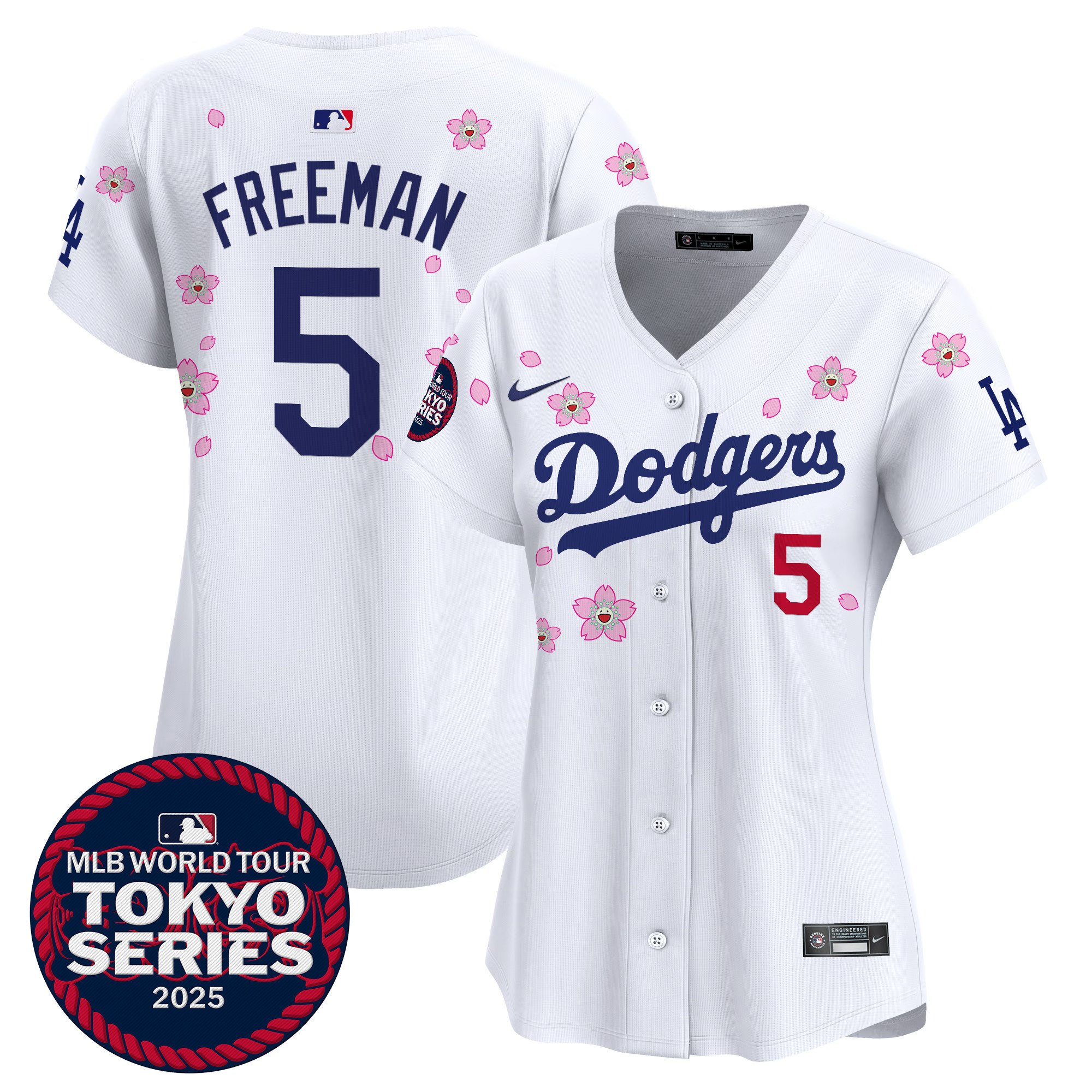 Women's Dodgers Tokyo Series 2025 Vapor Premier Limited Jersey - Stitched