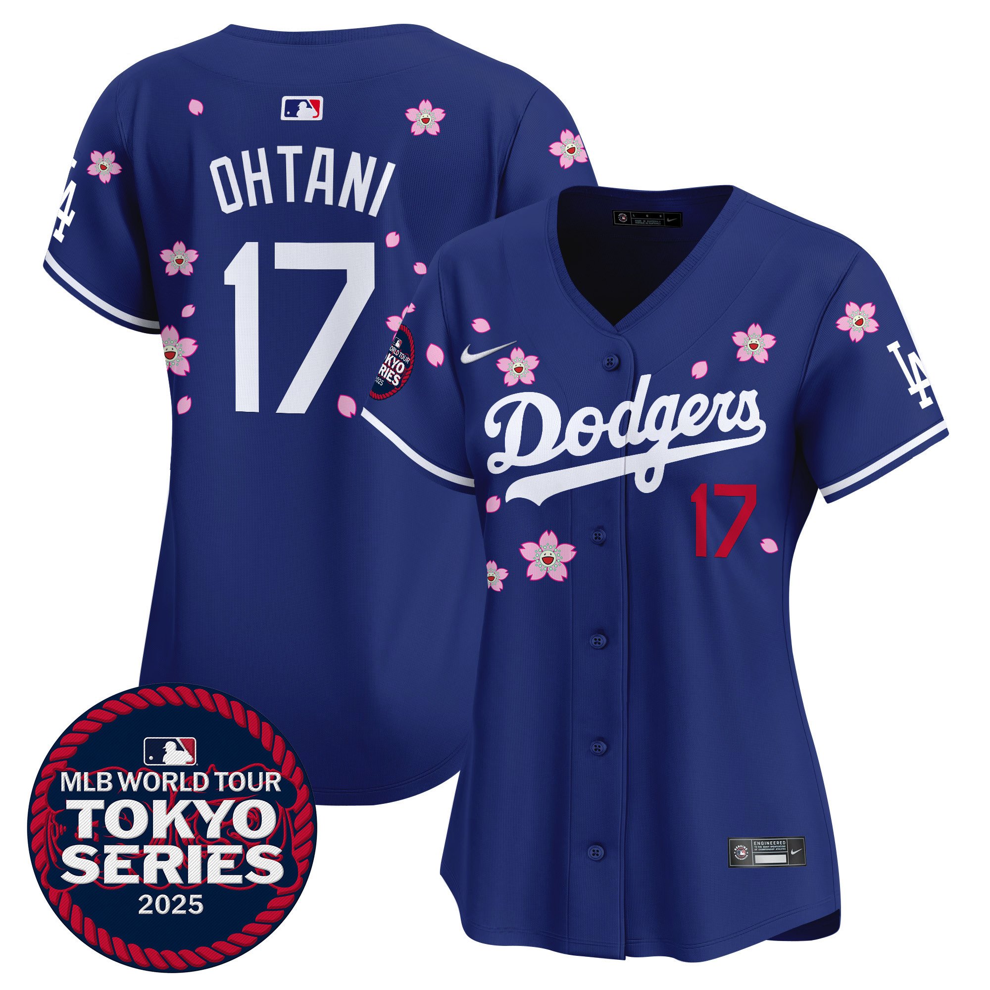 Women's Dodgers Tokyo Series 2025 Vapor Premier Limited Jersey - Stitched