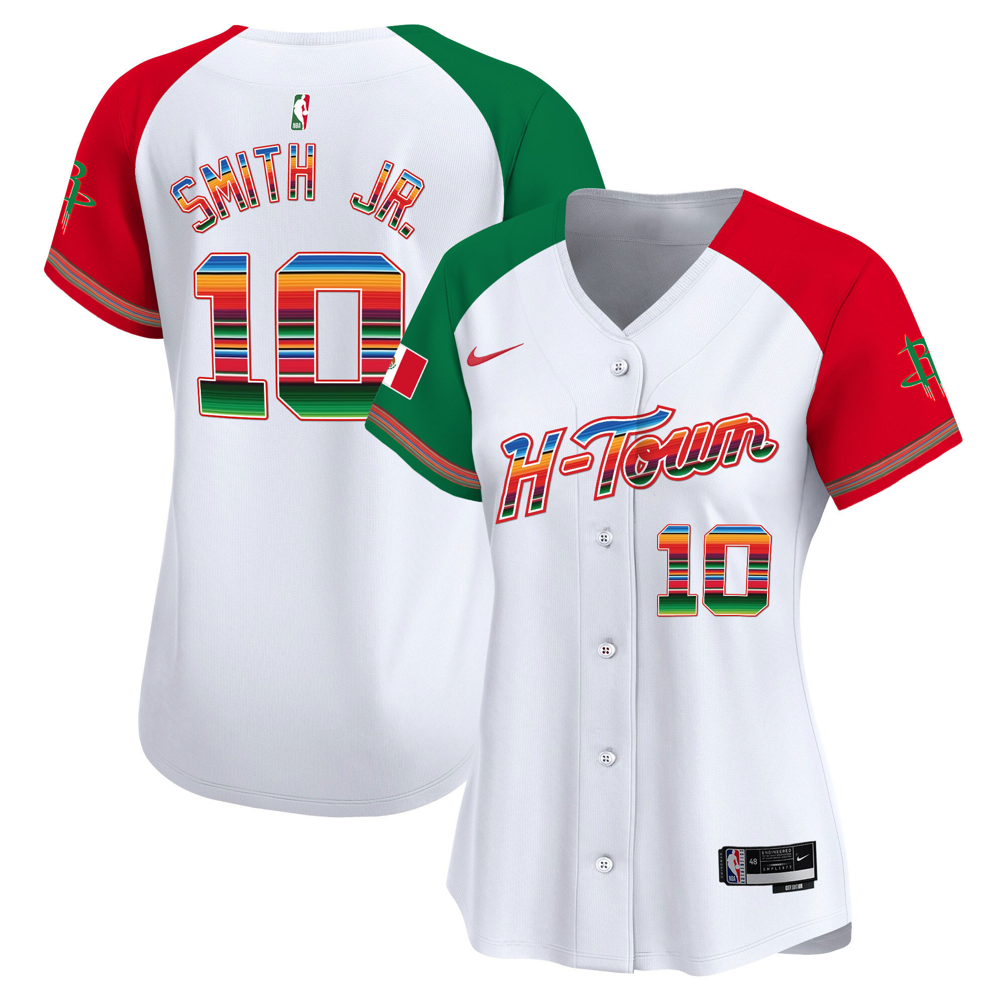 Women's Houston Rockets Mexico Vapor Baseball Jersey - All Stitched