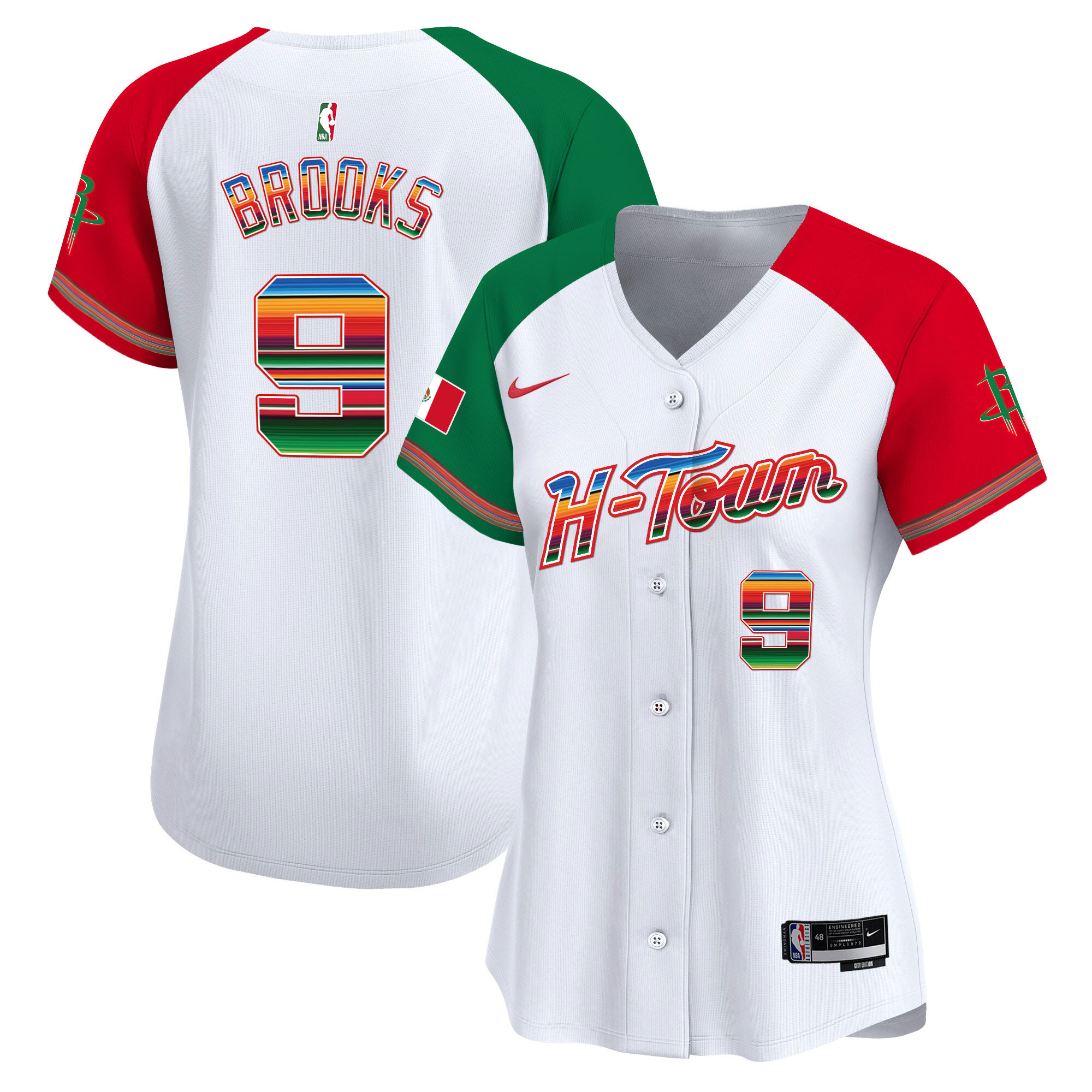 Women's Houston Rockets Mexico Vapor Baseball Jersey - All Stitched