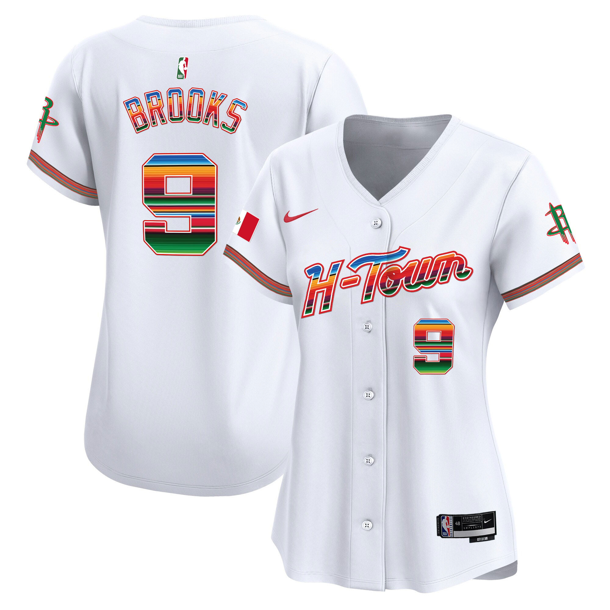Women's Houston Rockets Mexico Vapor Baseball Jersey - All Stitched