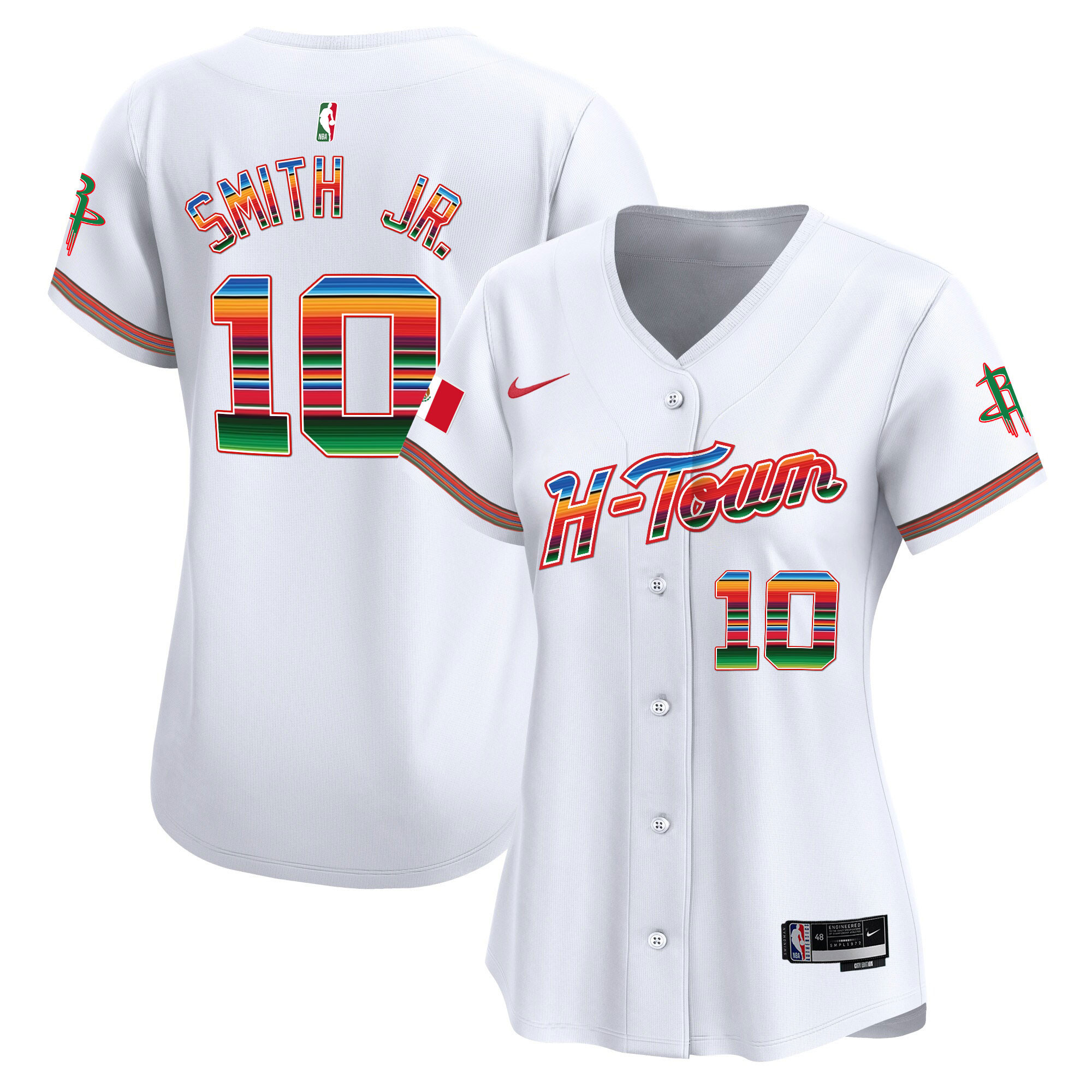 Women's Houston Rockets Mexico Vapor Baseball Jersey - All Stitched