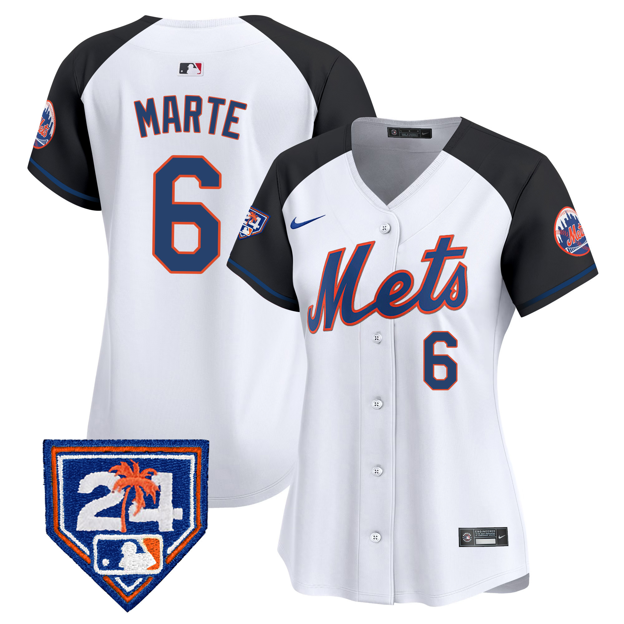 Women's New York Mets 2024 Spring Training Vapor Premier Limited Jersey V2 - All Stitched