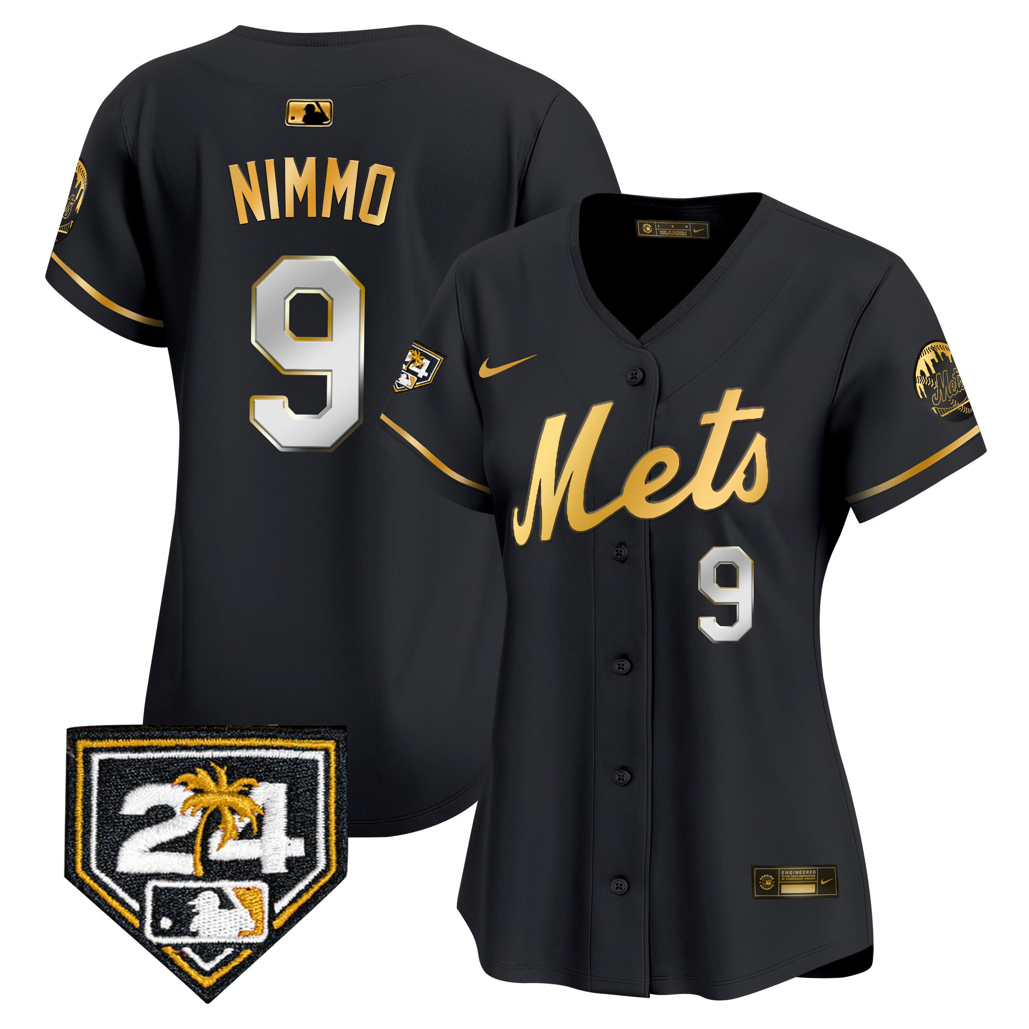 Women's New York Mets 2024 Spring Training Vapor Premier Limited Jersey V2 - All Stitched
