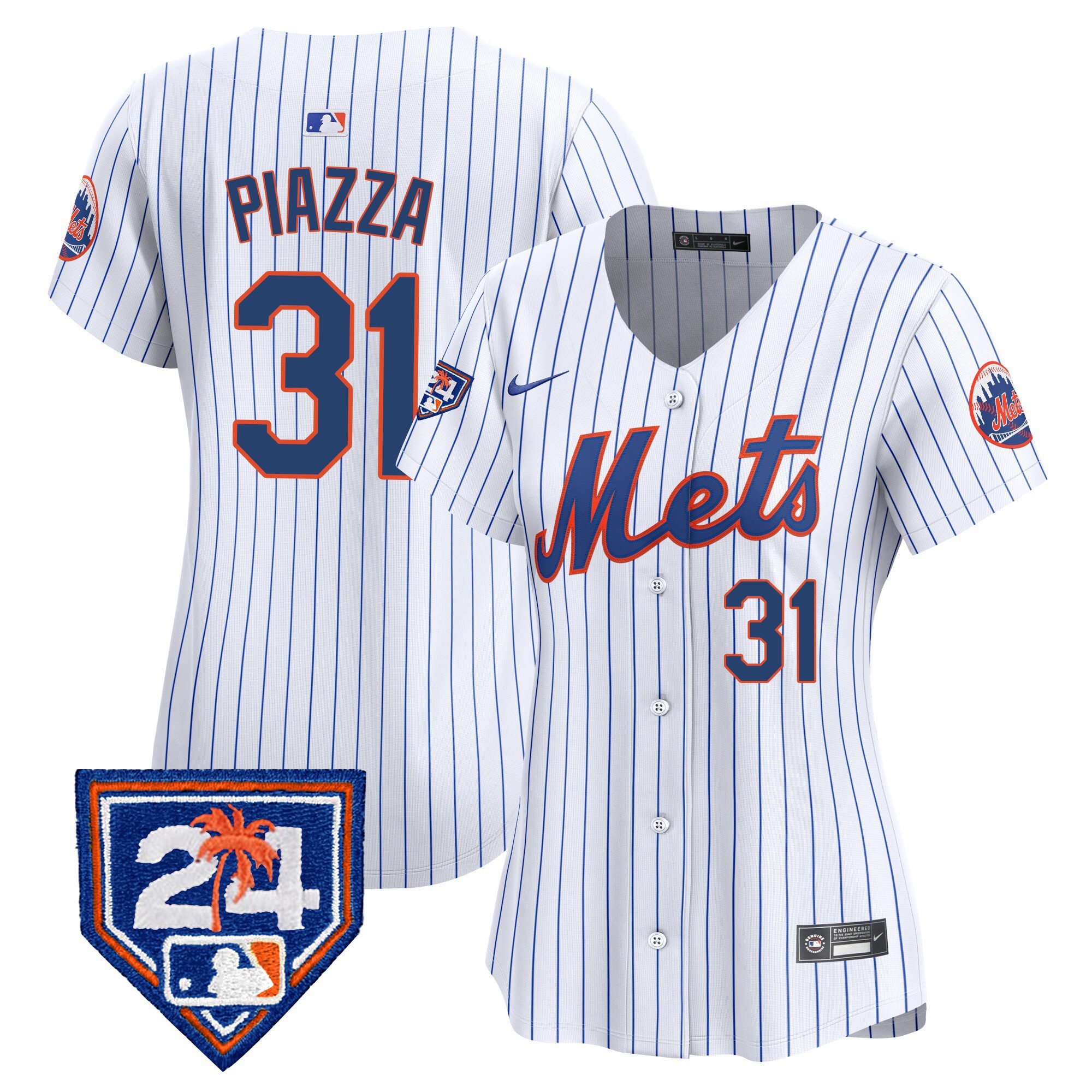 Women's New York Mets 2024 Spring Training Vapor Premier Limited Jersey V2 - All Stitched