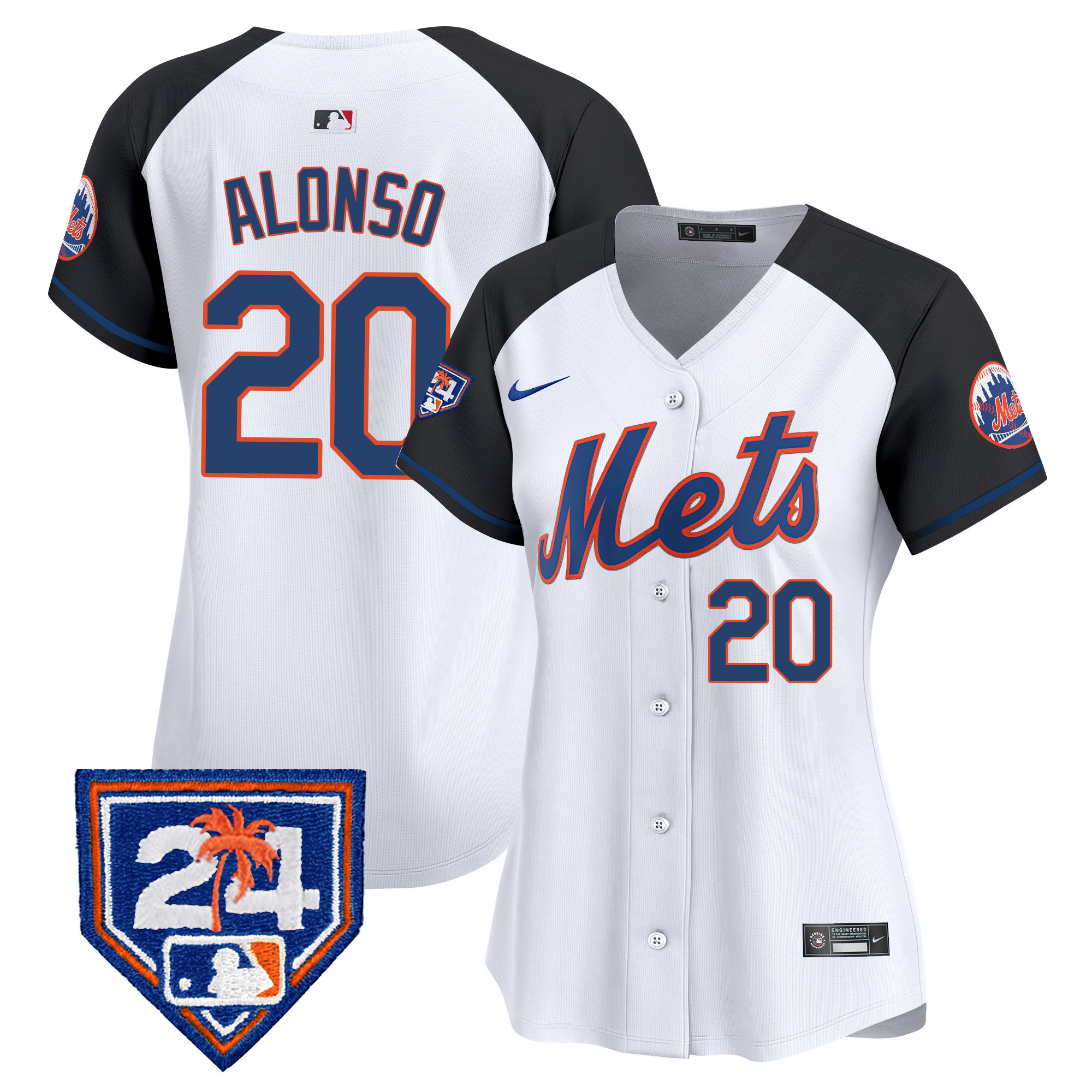 Women's New York Mets 2024 Spring Training Vapor Premier Limited Jersey V2 - All Stitched
