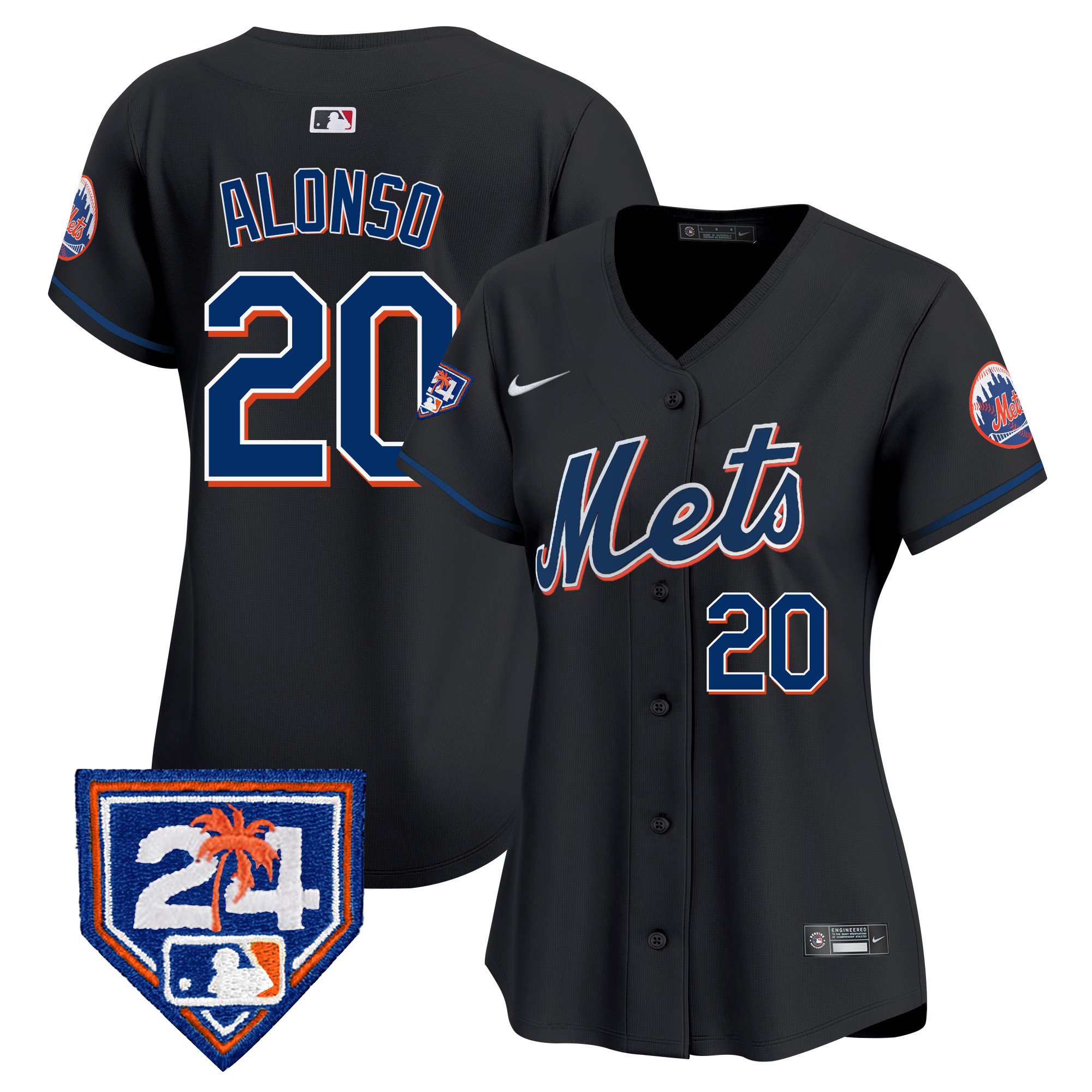 Women's New York Mets 2024 Spring Training Vapor Premier Limited Jersey V2 - All Stitched
