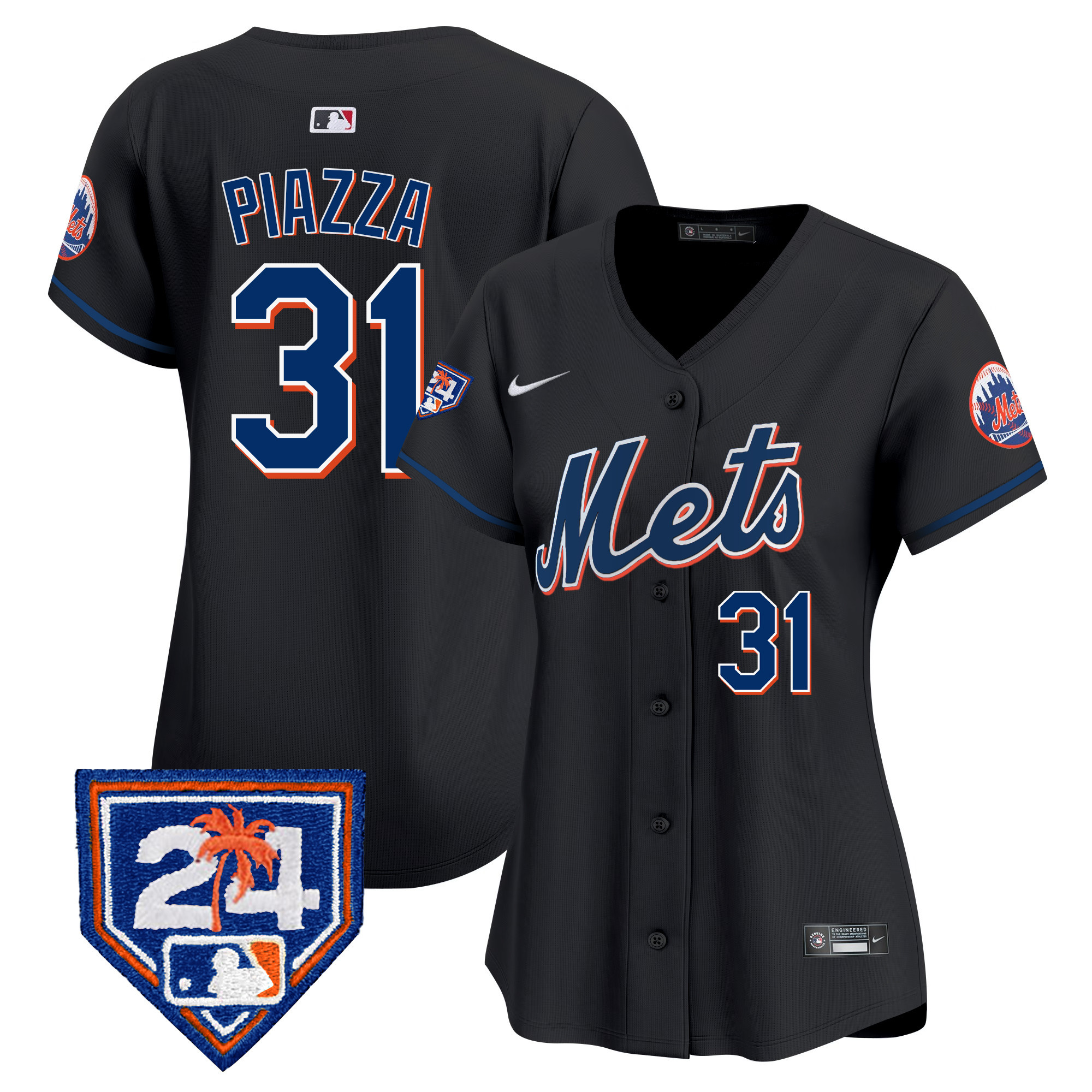 Women's New York Mets 2024 Spring Training Vapor Premier Limited Jersey V2 - All Stitched