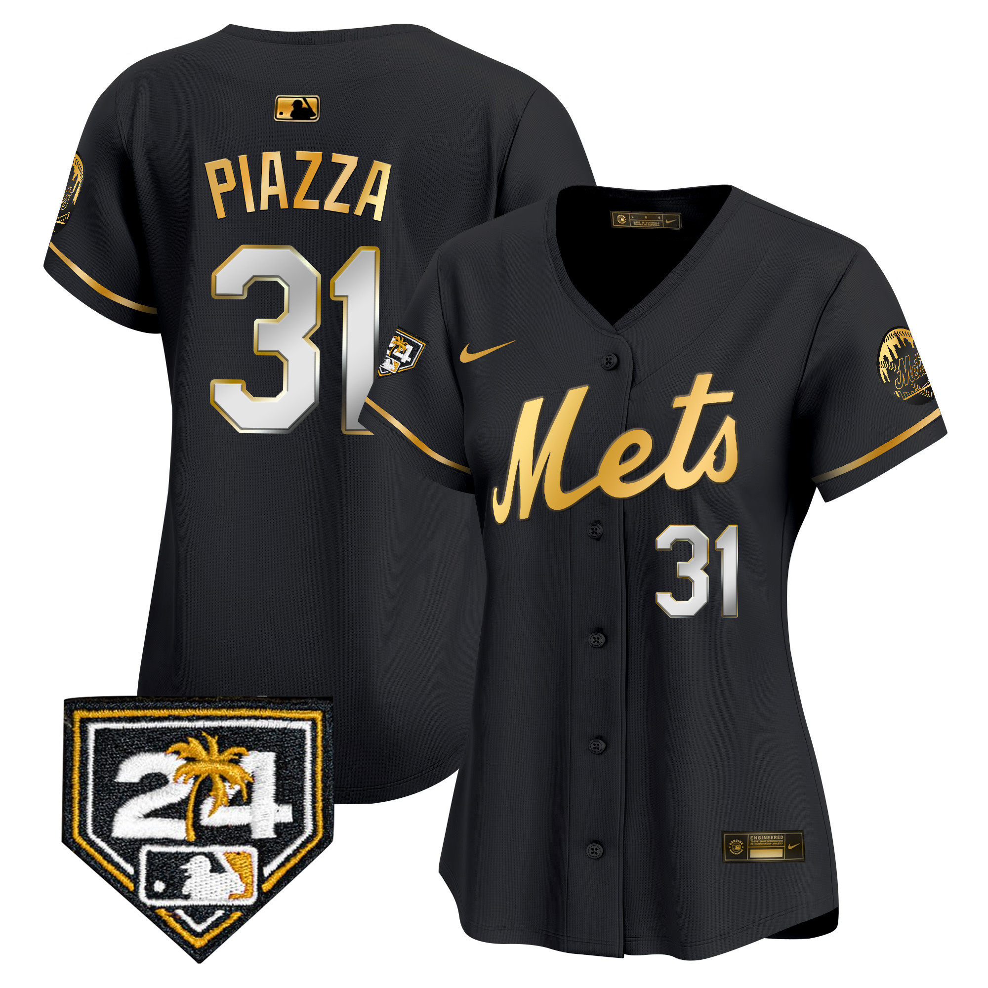 Women's New York Mets 2024 Spring Training Vapor Premier Limited Jersey V2 - All Stitched