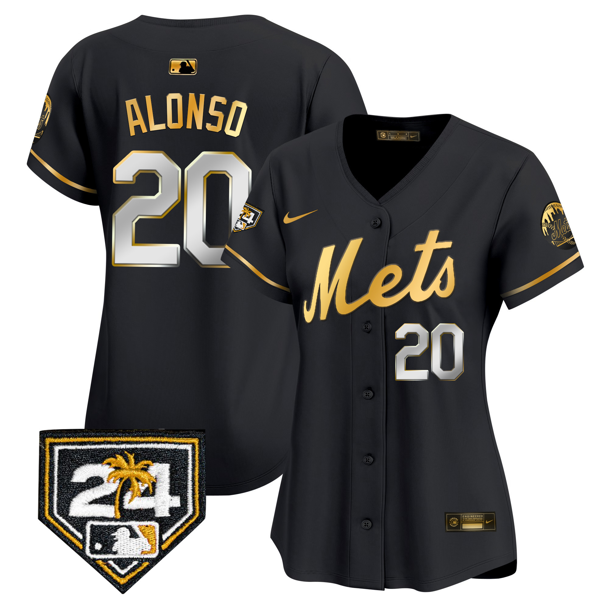 Women's New York Mets 2024 Spring Training Vapor Premier Limited Jersey V2 - All Stitched