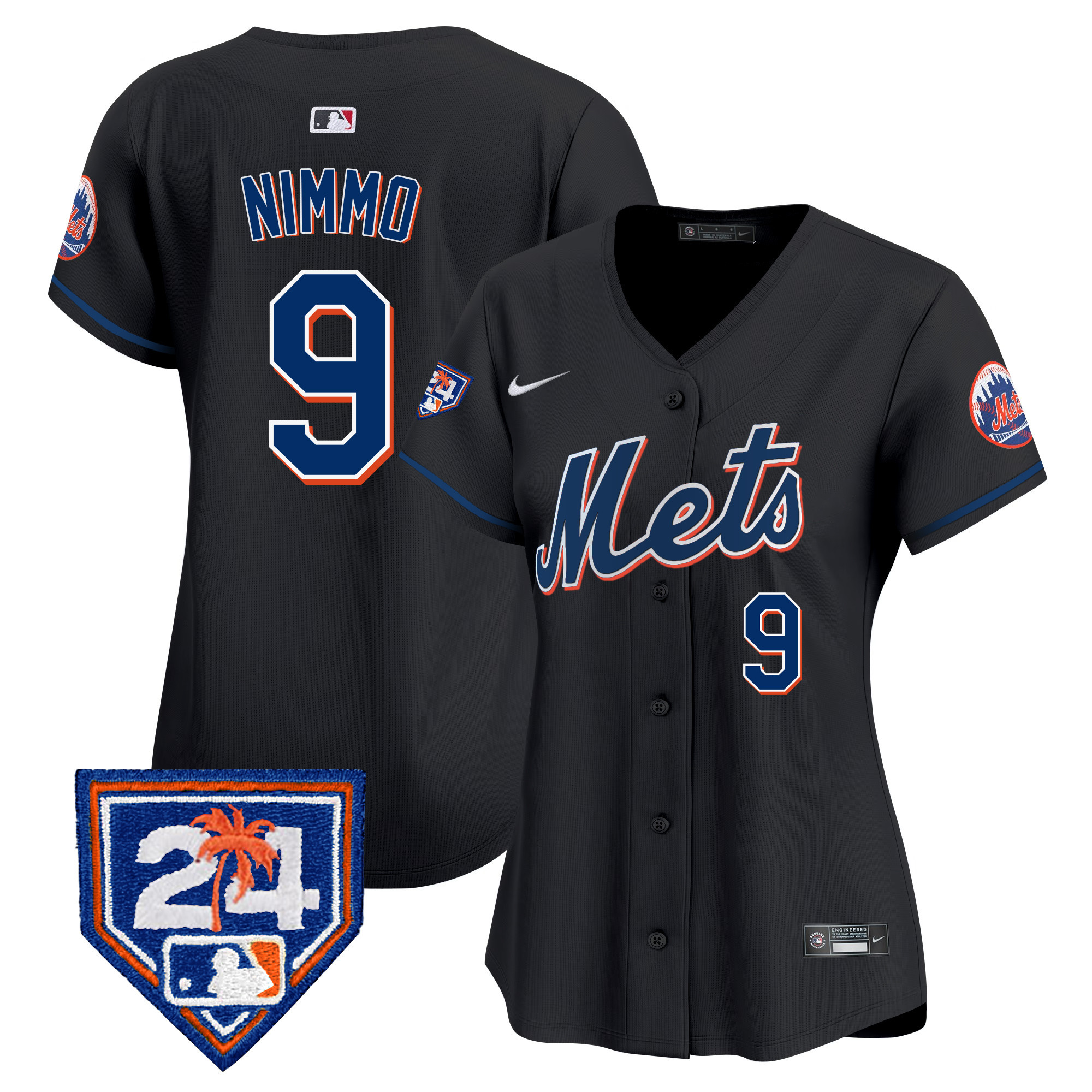 Women's New York Mets 2024 Spring Training Vapor Premier Limited Jersey V2 - All Stitched