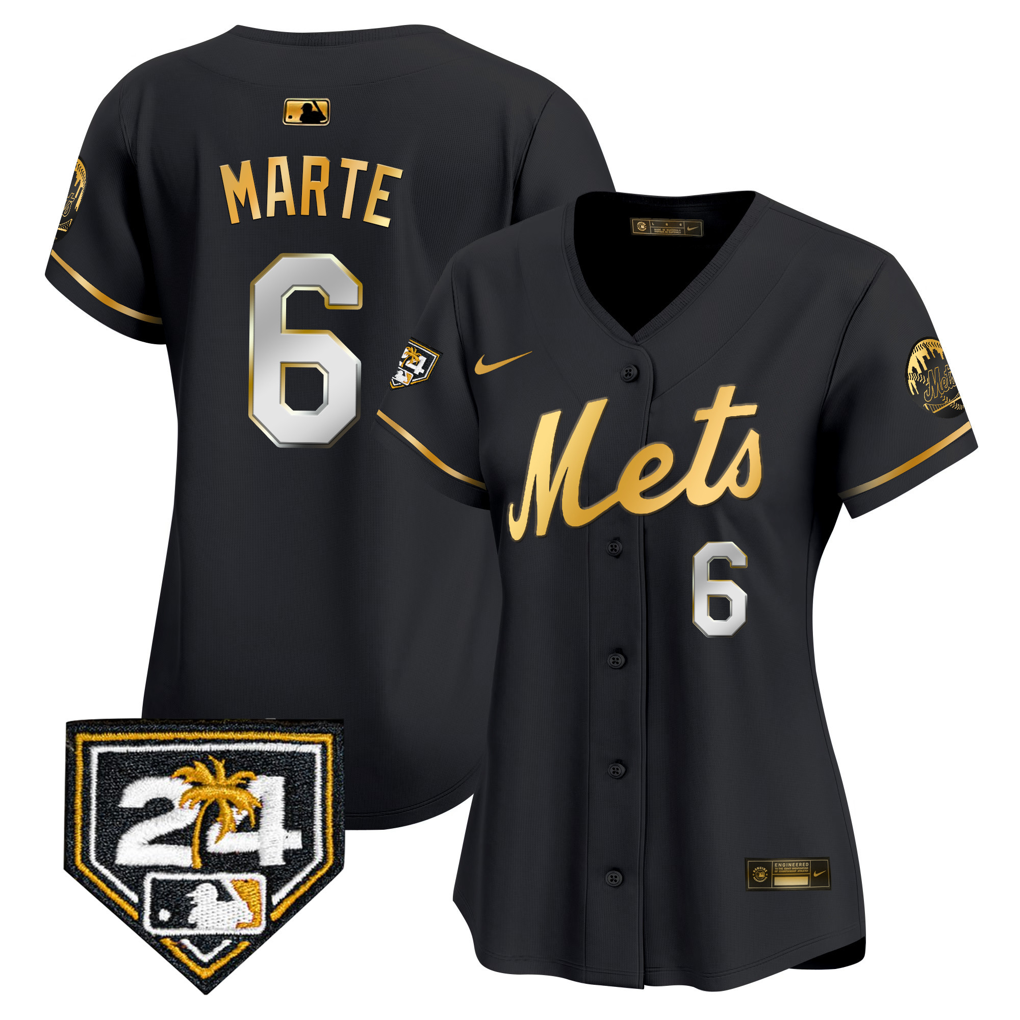 Women's New York Mets 2024 Spring Training Vapor Premier Limited Jersey V2 - All Stitched