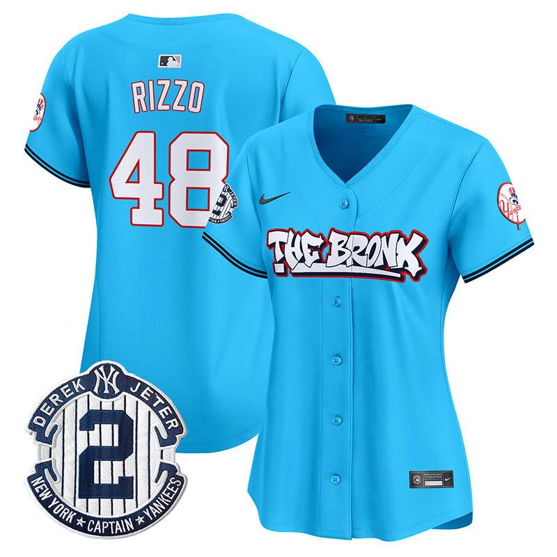 Women's New York Yankees The Bronx Graffiti Vapor Premier Limited Jersey V2 - All Stitched