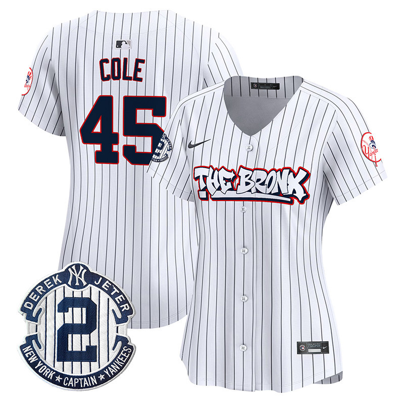 Women's New York Yankees The Bronx Graffiti Vapor Premier Limited Jersey V2 - All Stitched