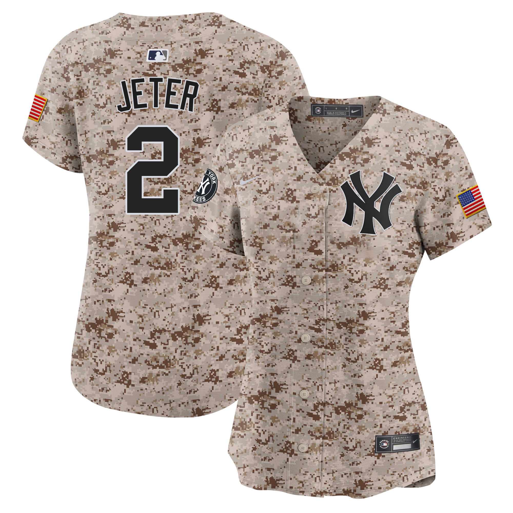 Women's New York Yankees USMC Alternate Vapor Premier Limited Jersey - All Stitched