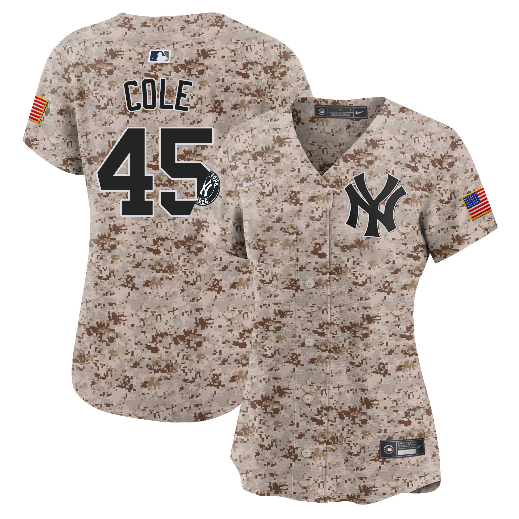 Women's New York Yankees USMC Alternate Vapor Premier Limited Jersey - All Stitched