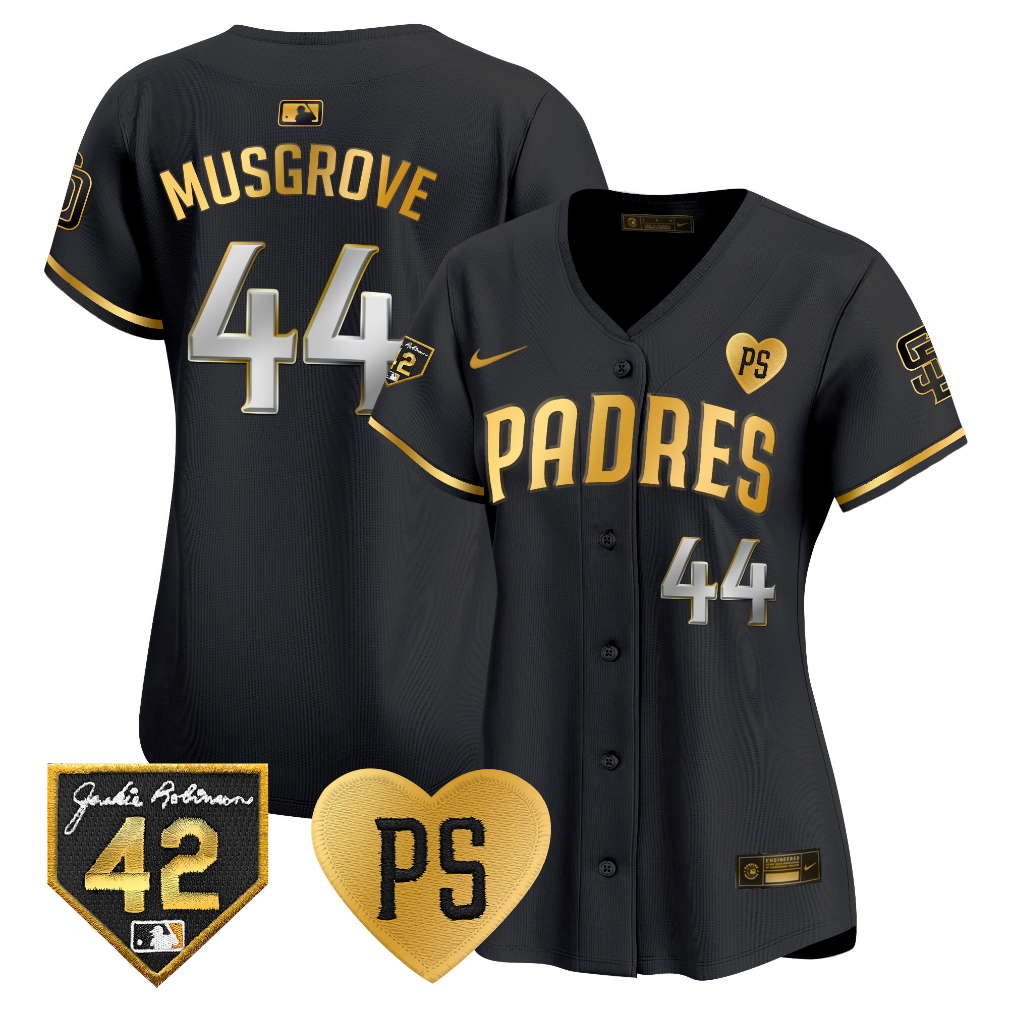 Women's Padres 2024 “For Peter” & Robinson Patch Vapor Premier Limited Jersey – All Stitched