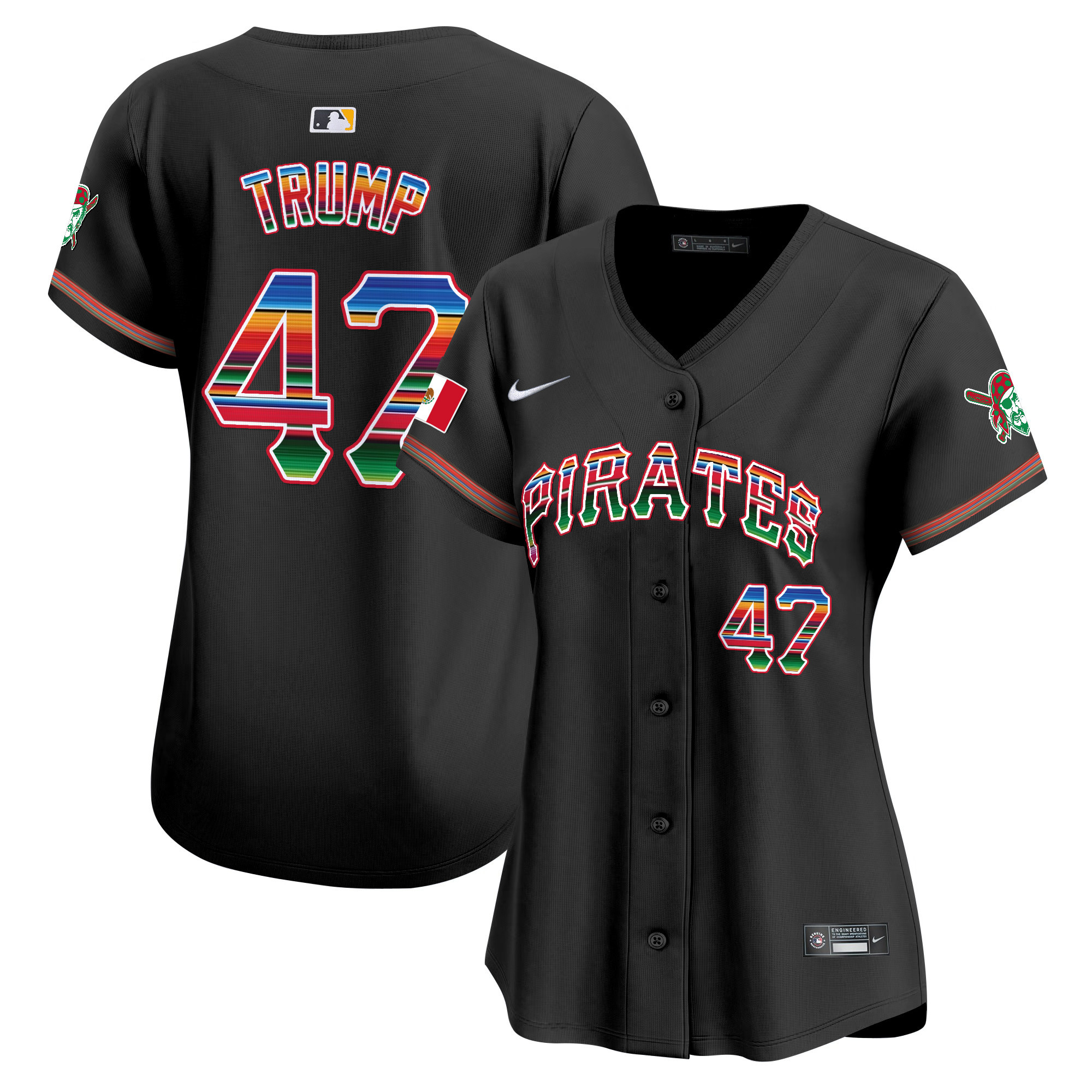 Women's Pittsburgh Pirates Mexico Vapor Premier Limited Jersey - All Stitched