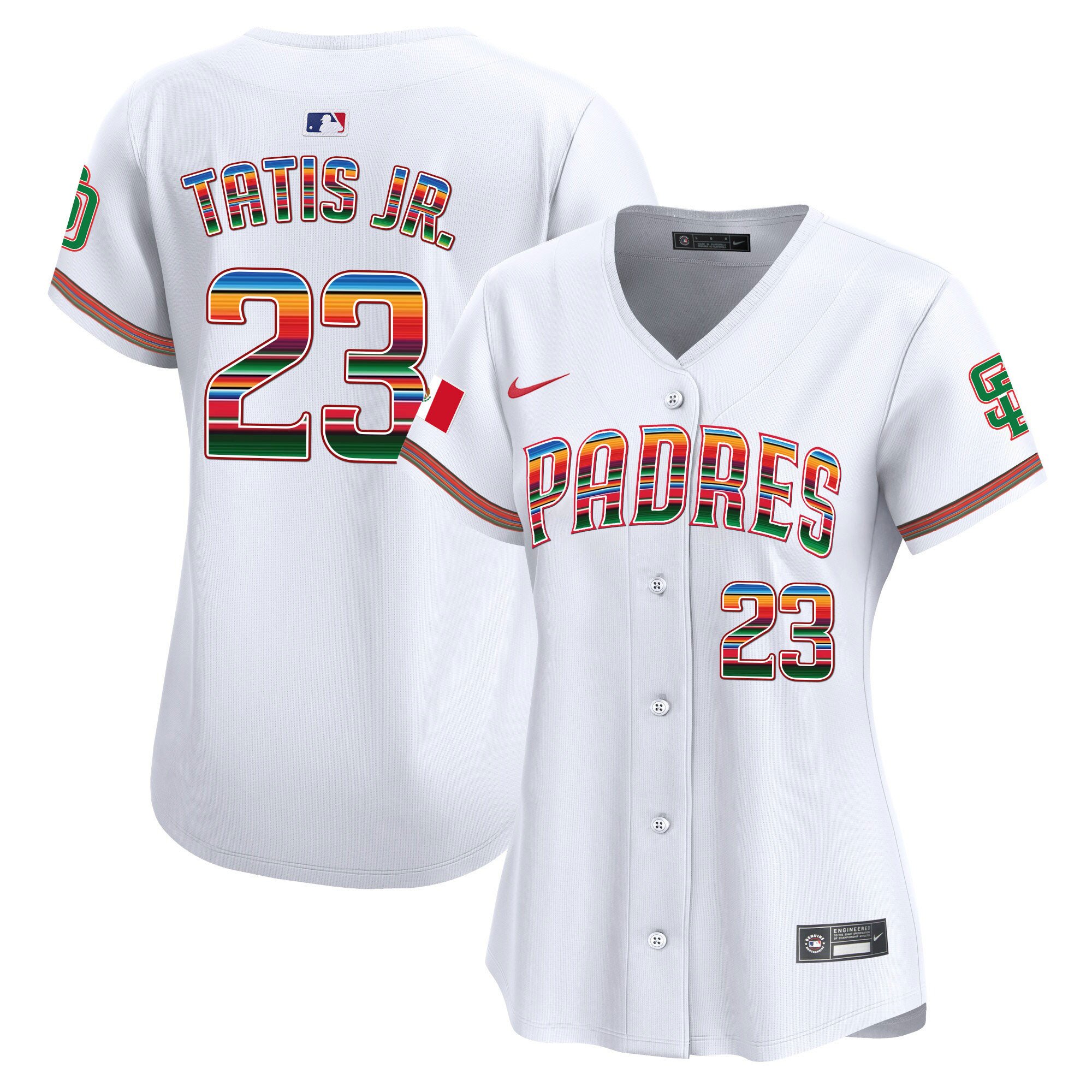 Women's San Diego Padres Mexico Premier Limited Jersey - All Stitched