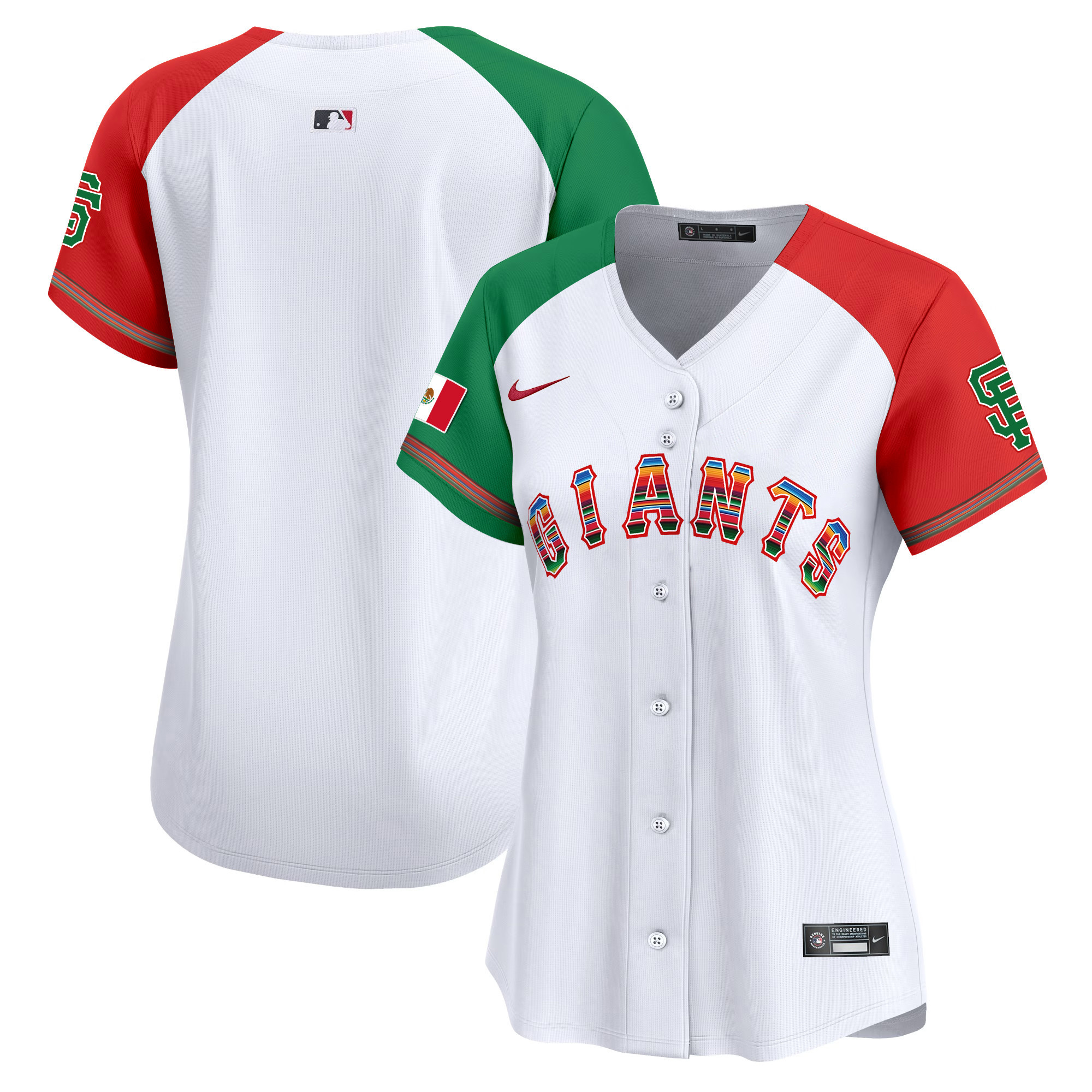 Women's San Francisco Giants Mexico Vapor Premier Limited Jersey - All Stitched