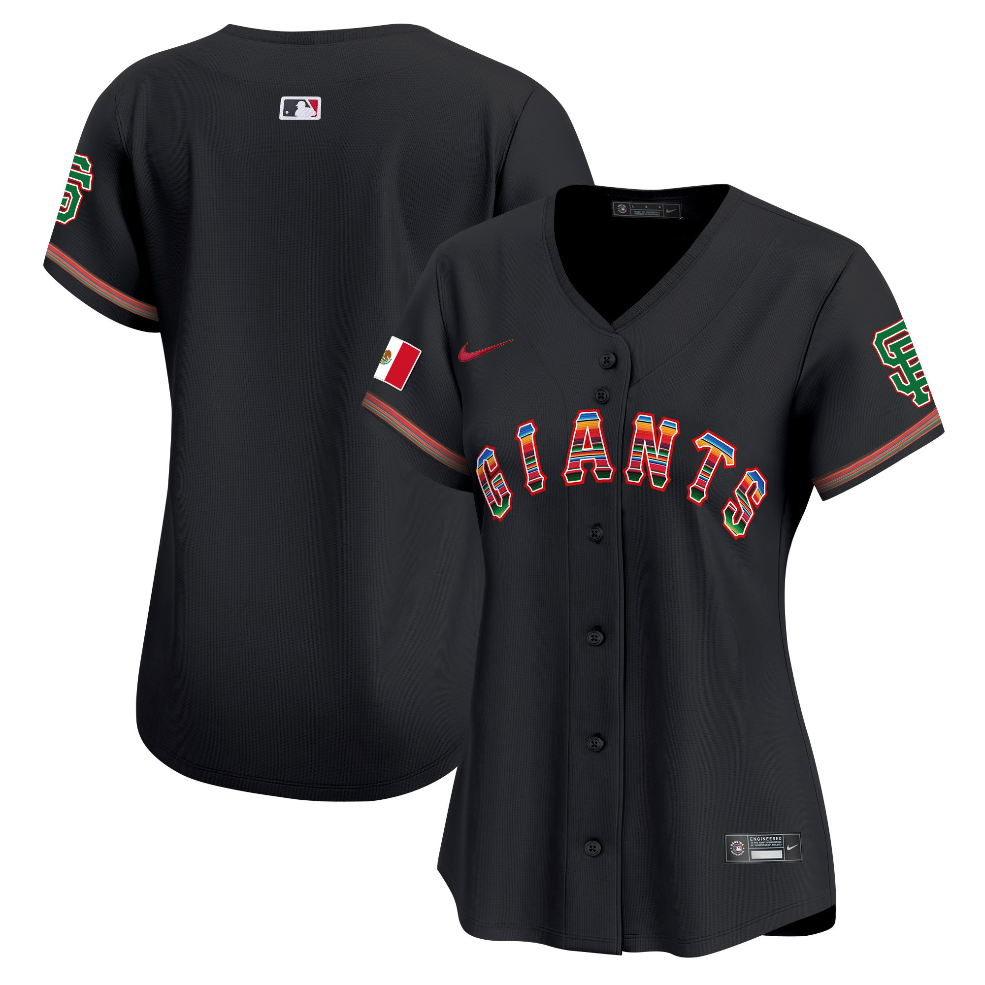 Women's San Francisco Giants Mexico Vapor Premier Limited Jersey - All Stitched