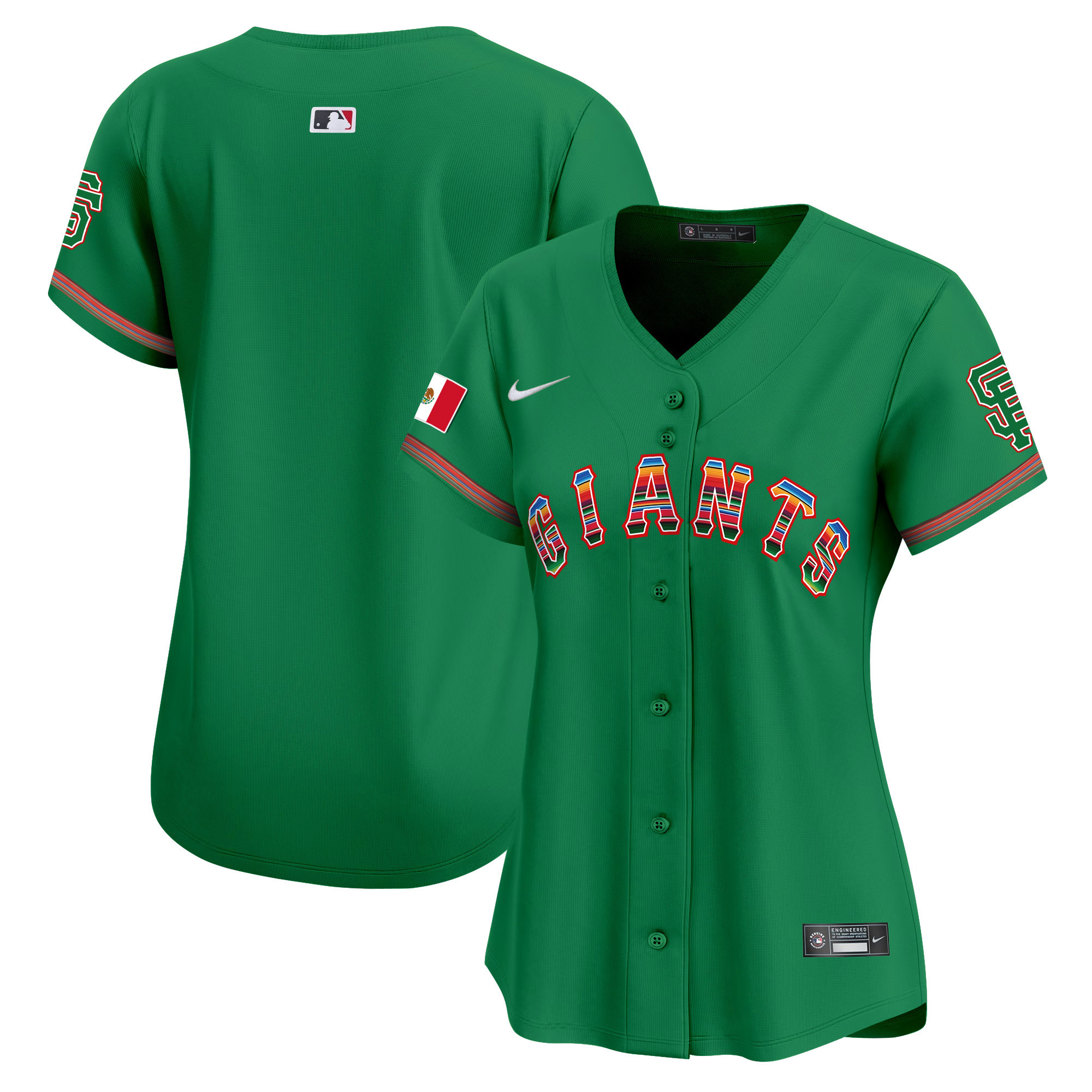 Women's San Francisco Giants Mexico Vapor Premier Limited Jersey - All Stitched