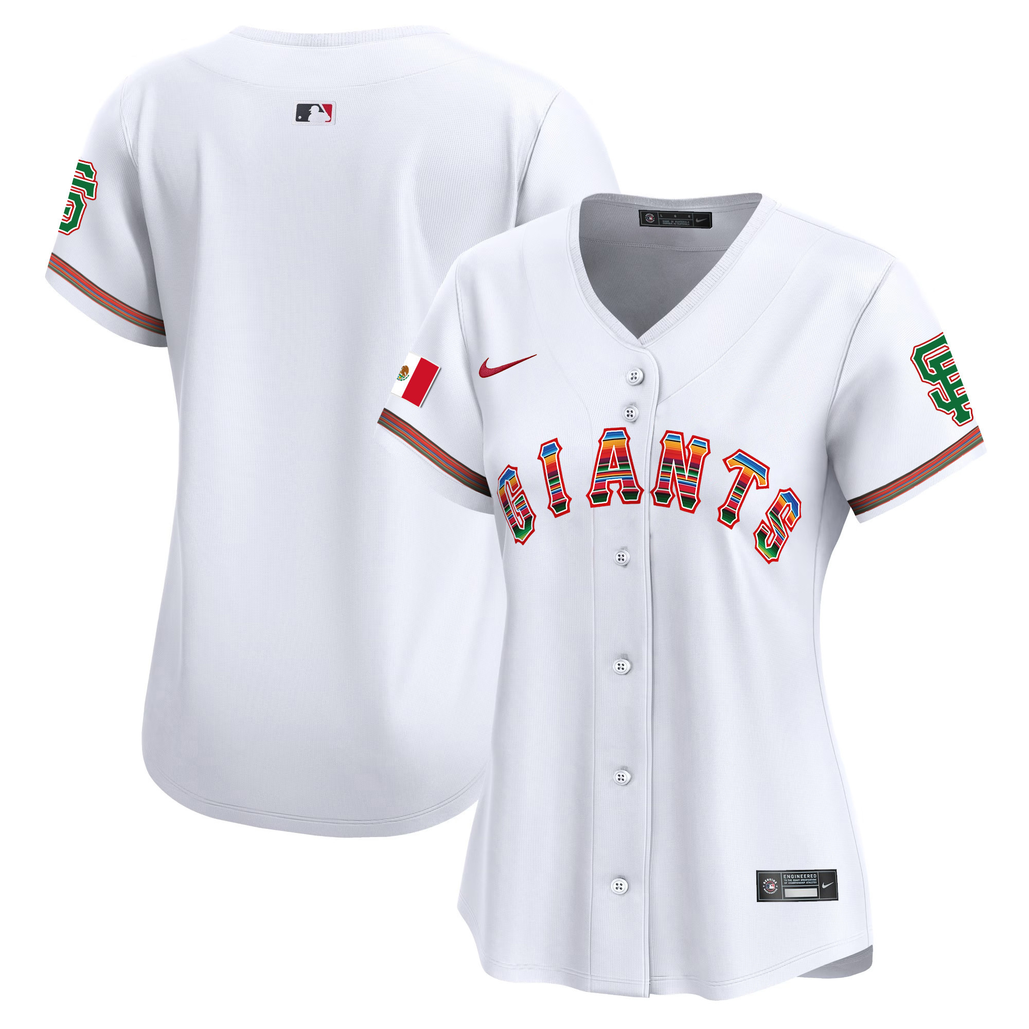 Women's San Francisco Giants Mexico Vapor Premier Limited Jersey - All Stitched