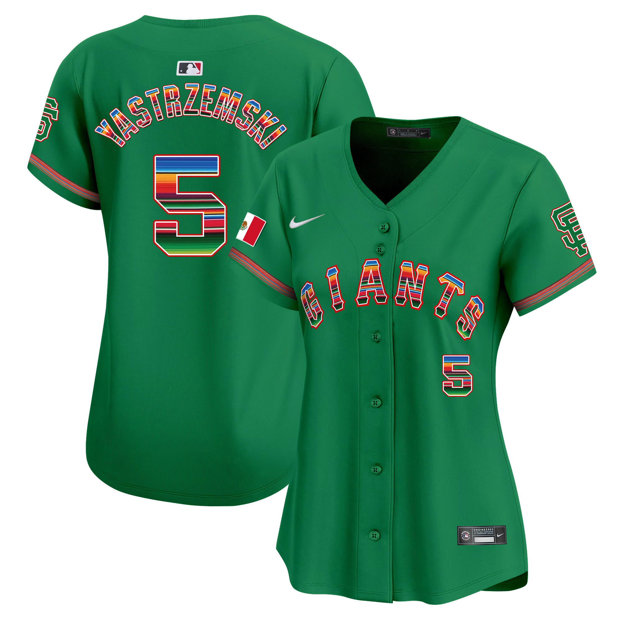 Women's San Francisco Giants Mexico Vapor Premier Limited Jersey - All Stitched