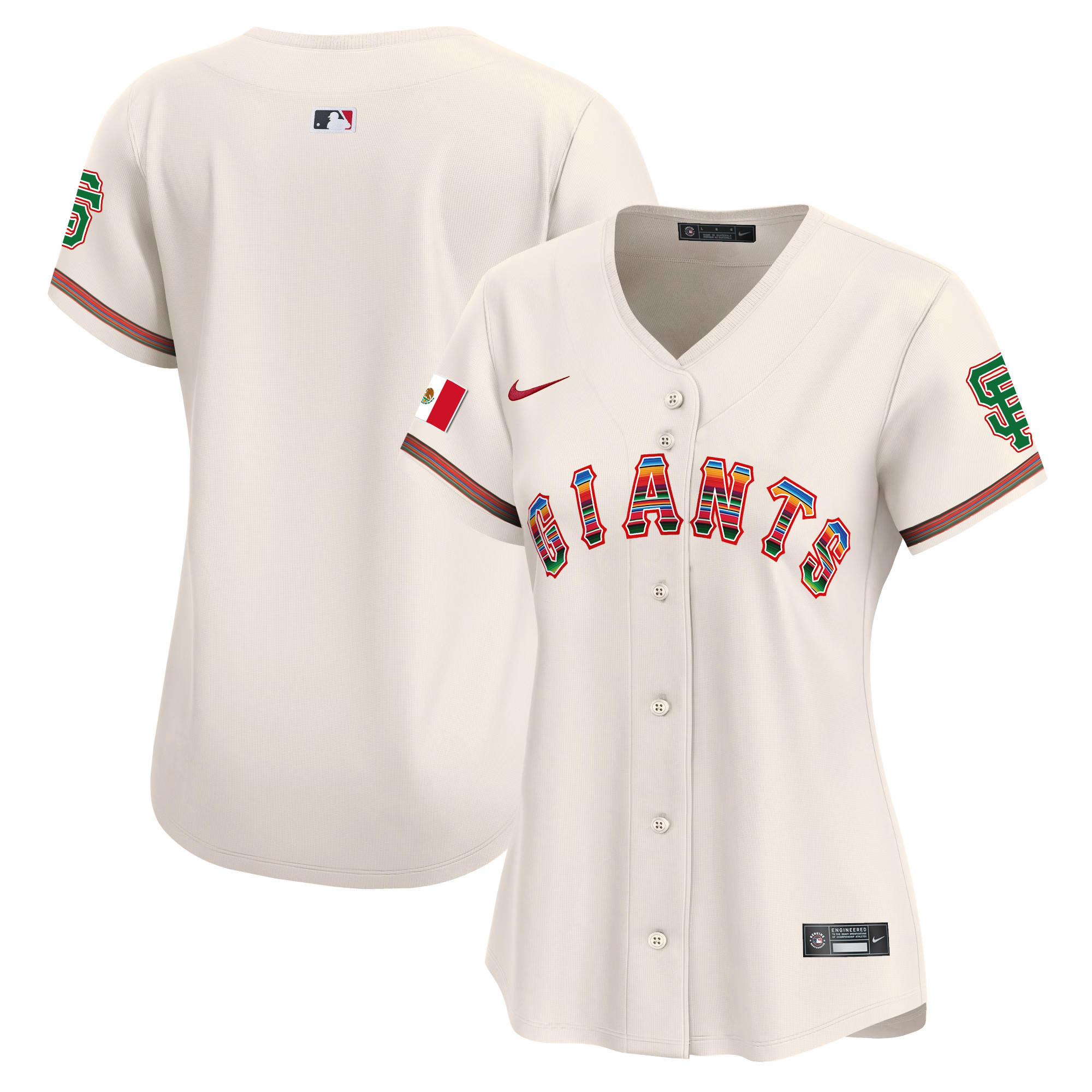 Women's San Francisco Giants Mexico Vapor Premier Limited Jersey - All Stitched