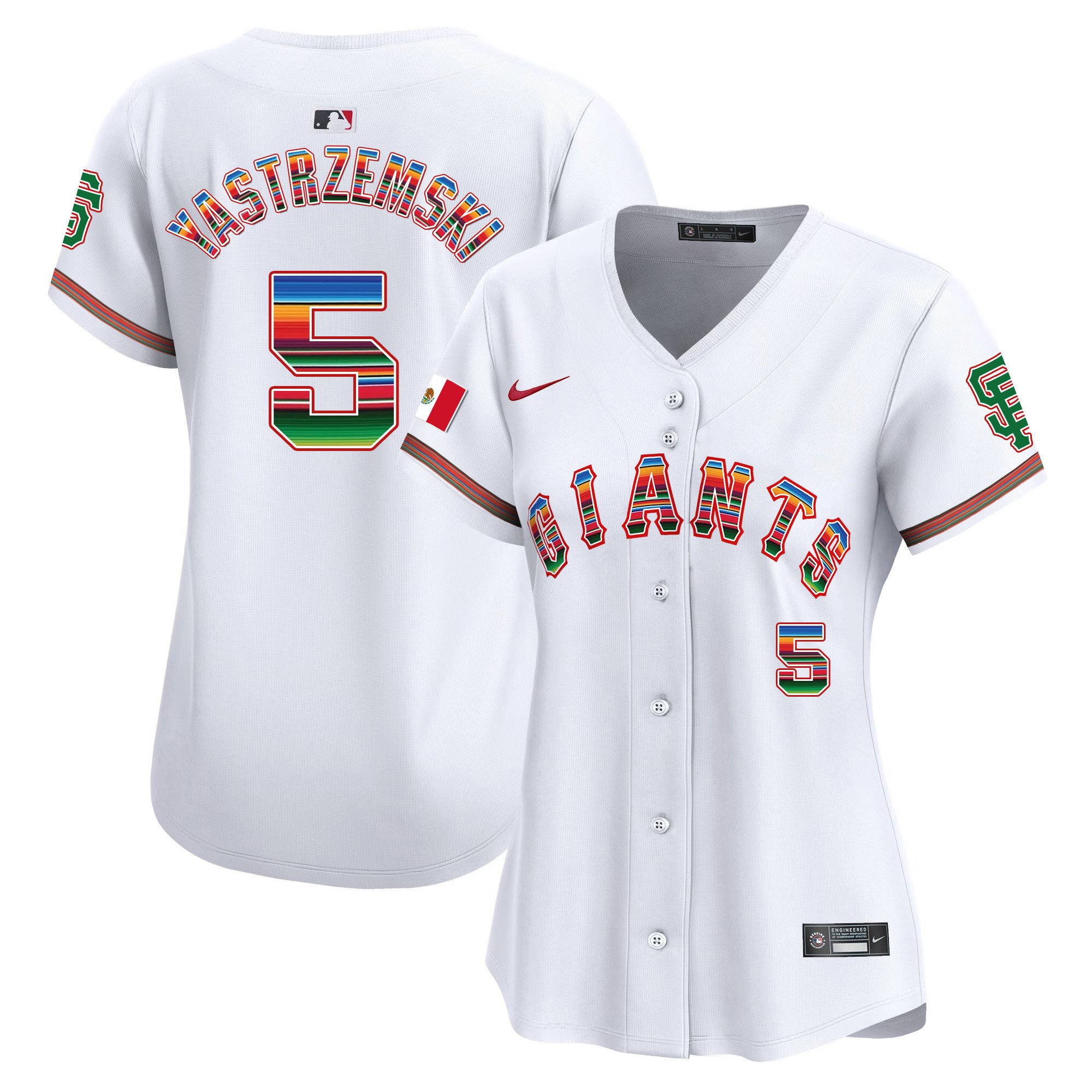 Women's San Francisco Giants Mexico Vapor Premier Limited Jersey - All Stitched