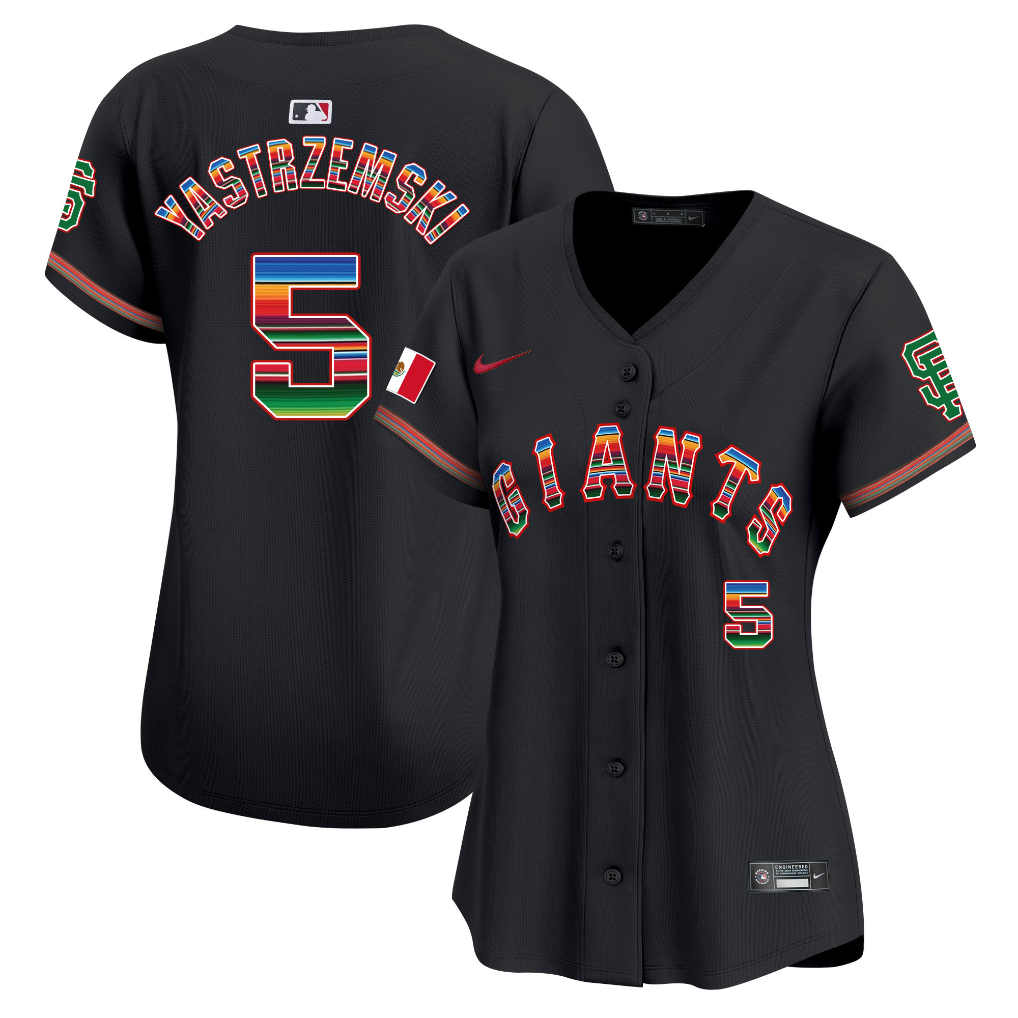 Women's San Francisco Giants Mexico Vapor Premier Limited Jersey - All Stitched