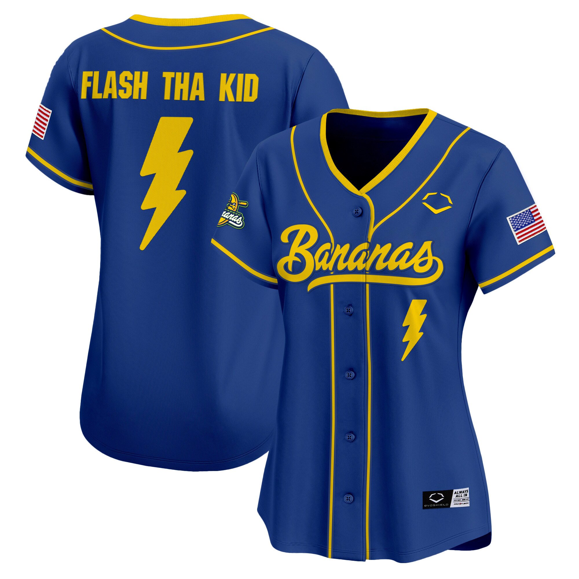 Women's Savannah Bananas Vapor Premier Limited Jersey - All stitched