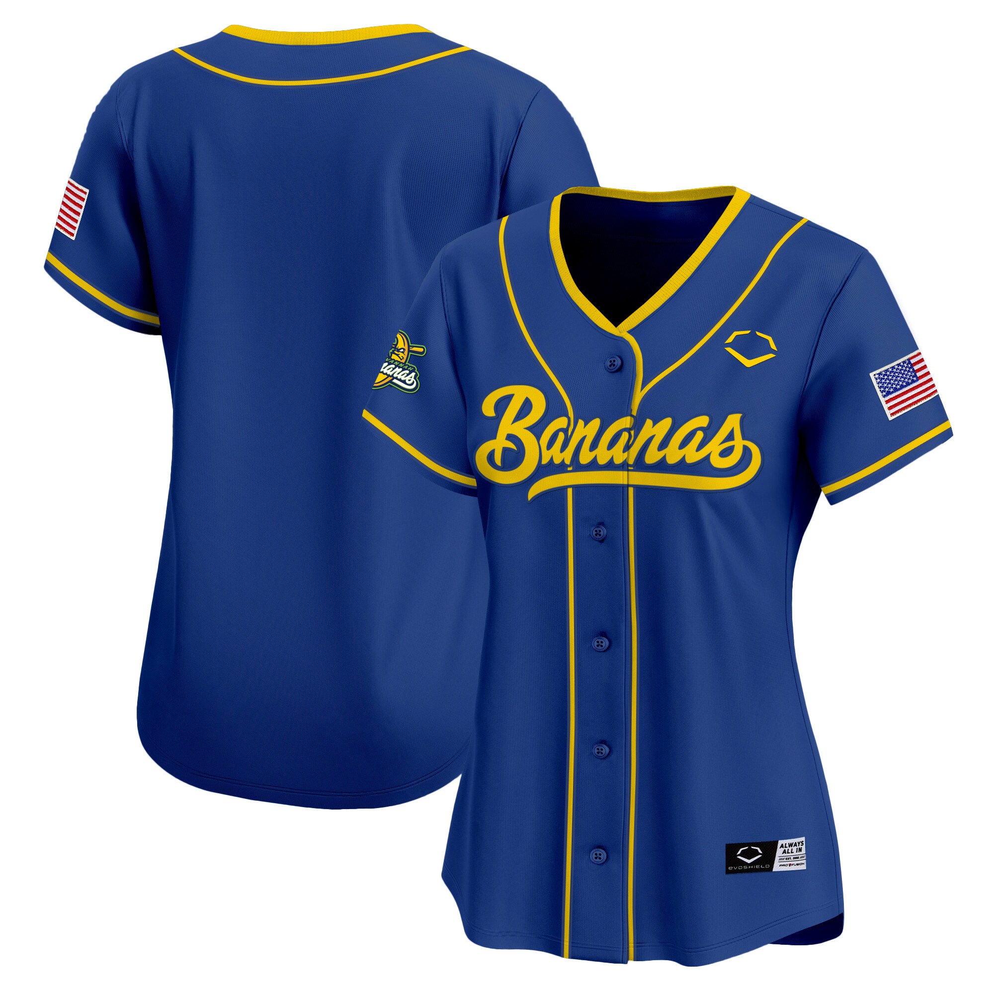 Women's Savannah Bananas Vapor Premier Limited Jersey - All stitched