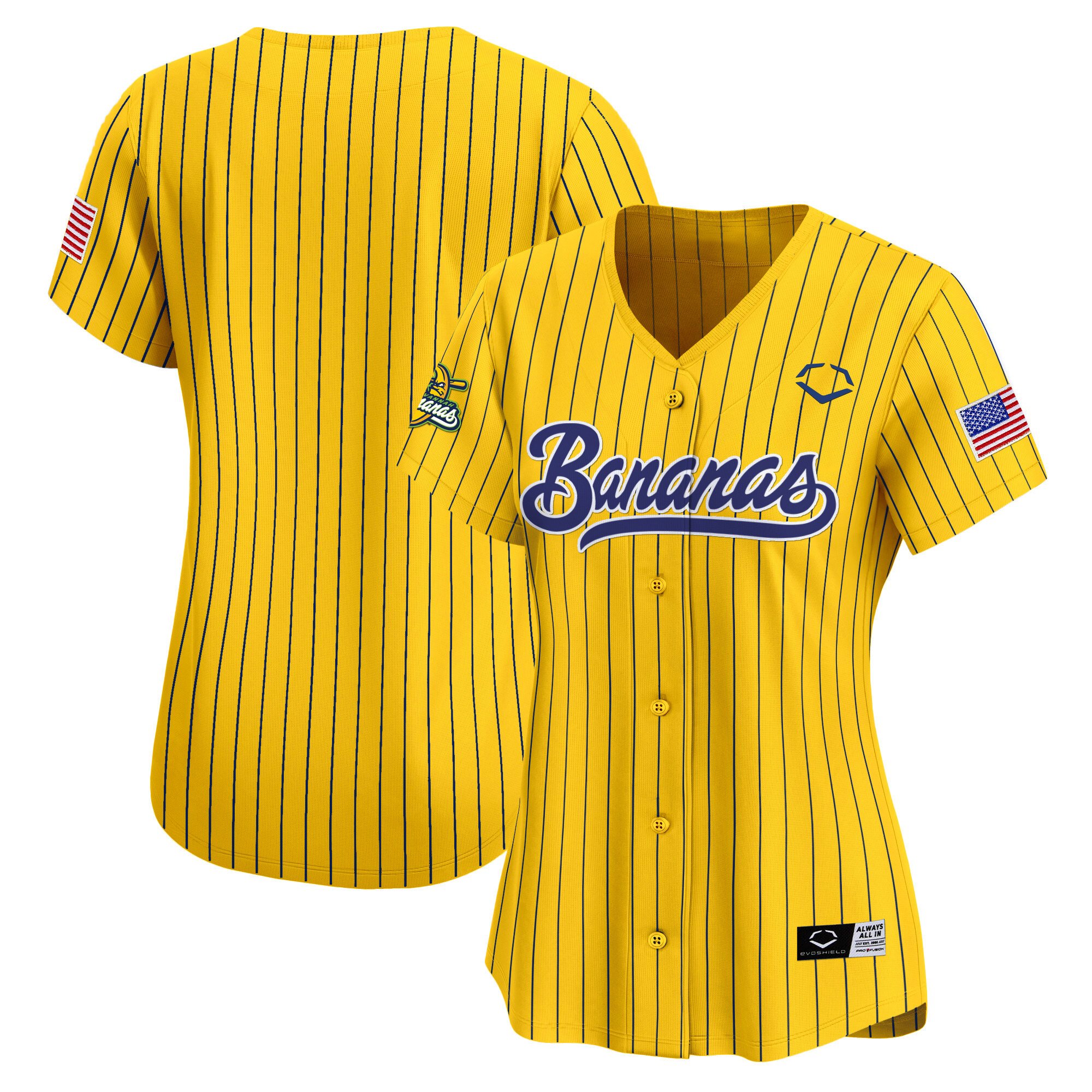 Women's Savannah Bananas Vapor Premier Limited Jersey - All stitched