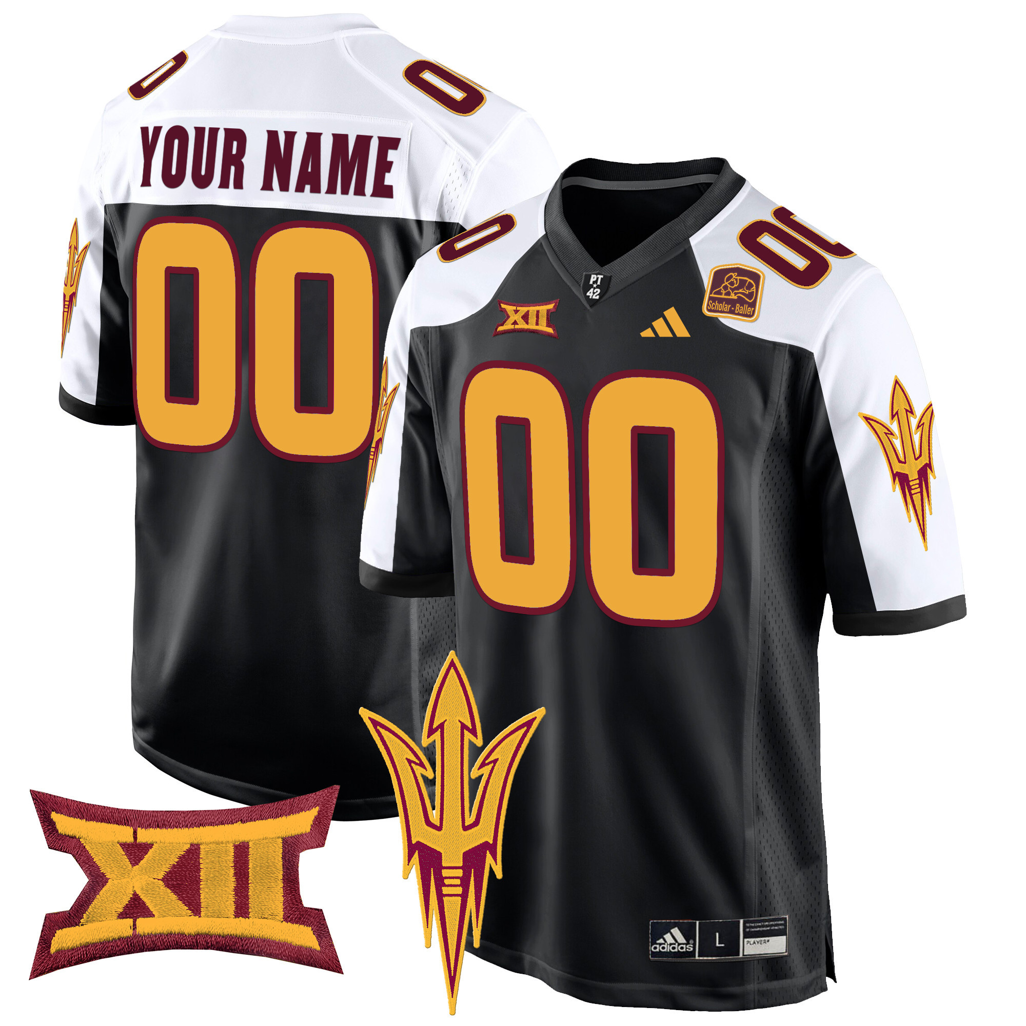Arizona State Sun Devils 2024 Game Custom Jersey - All Stitched