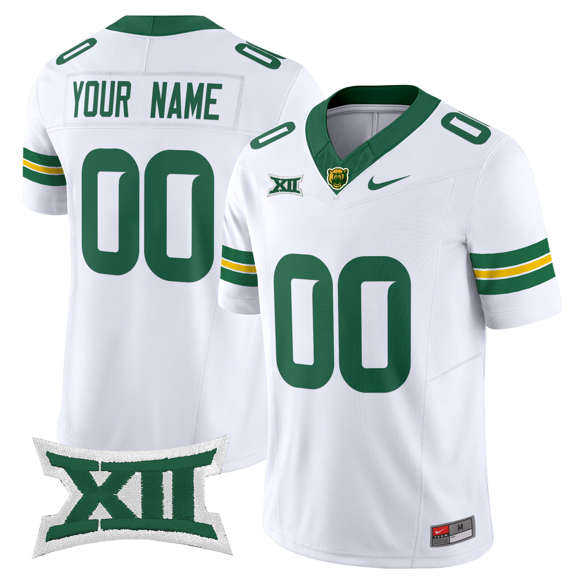 Baylor Bears 2024 Vapor Limited Custom Jersey - All Stitched