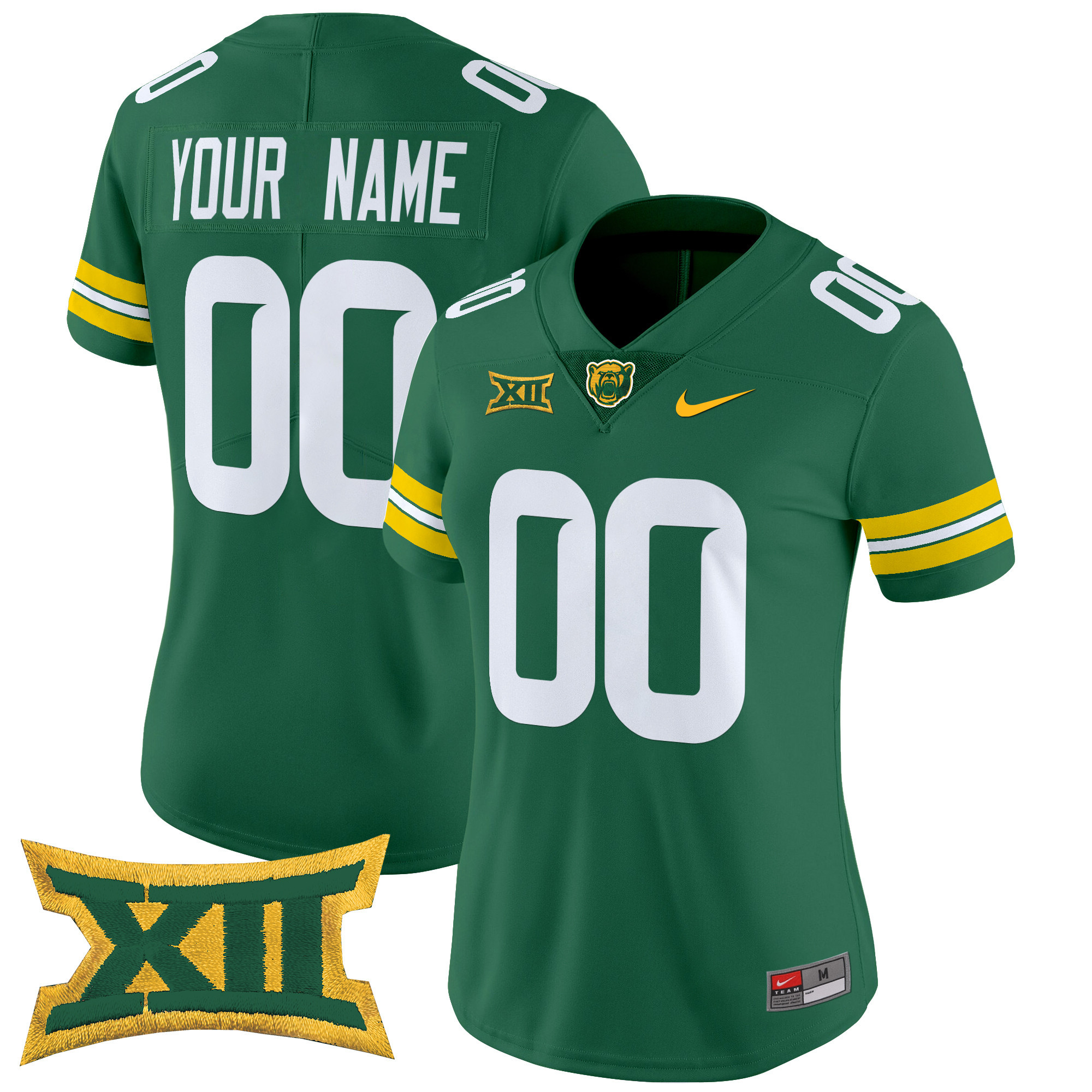 Baylor Bears 2024 Vapor Limited Custom Jersey - All Stitched