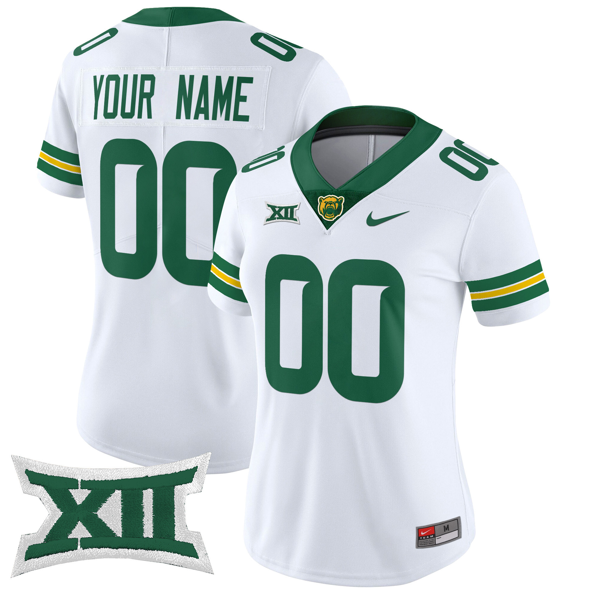 Baylor Bears 2024 Vapor Limited Custom Jersey - All Stitched